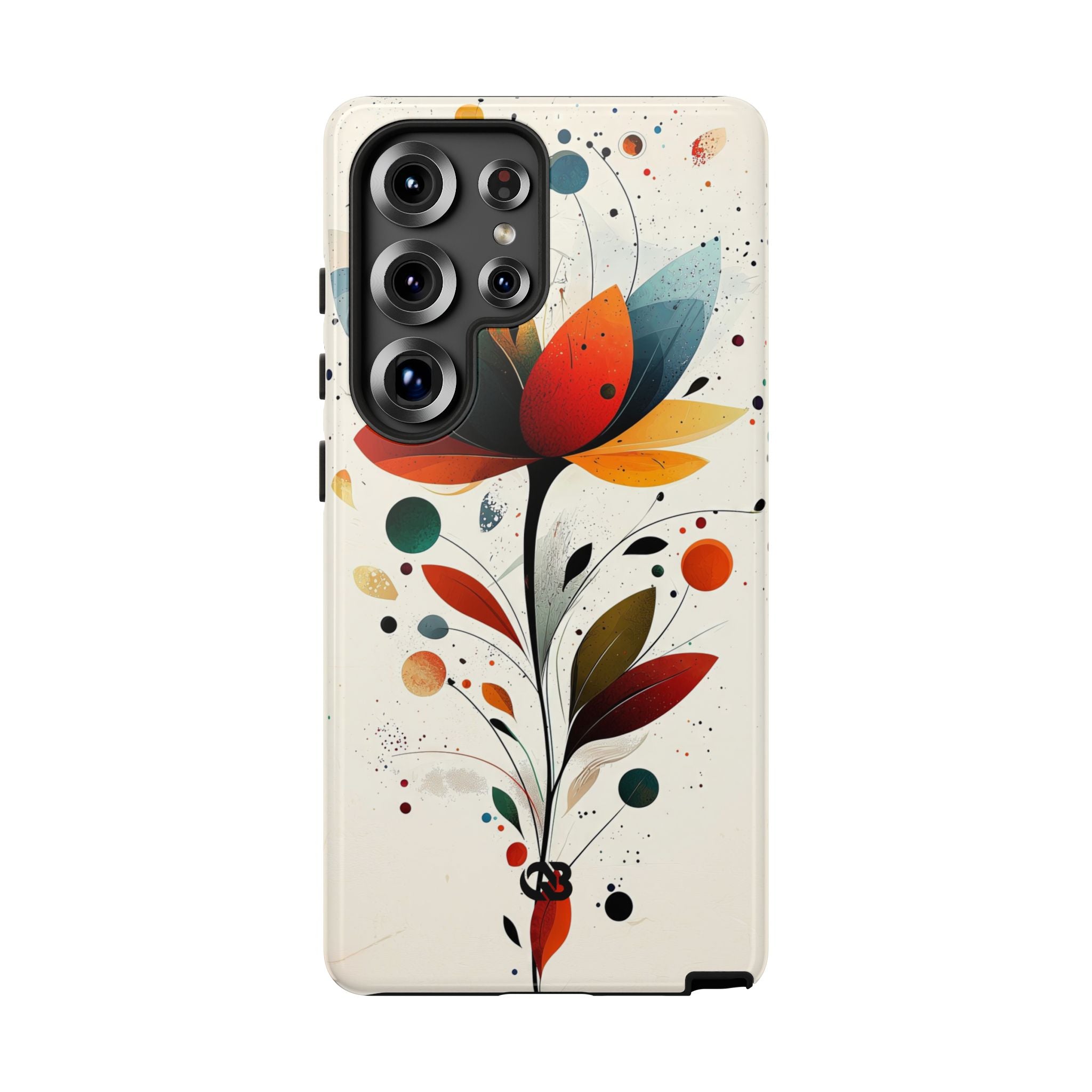Burnt Petal Abstract · Tough Phone Case for Samsung