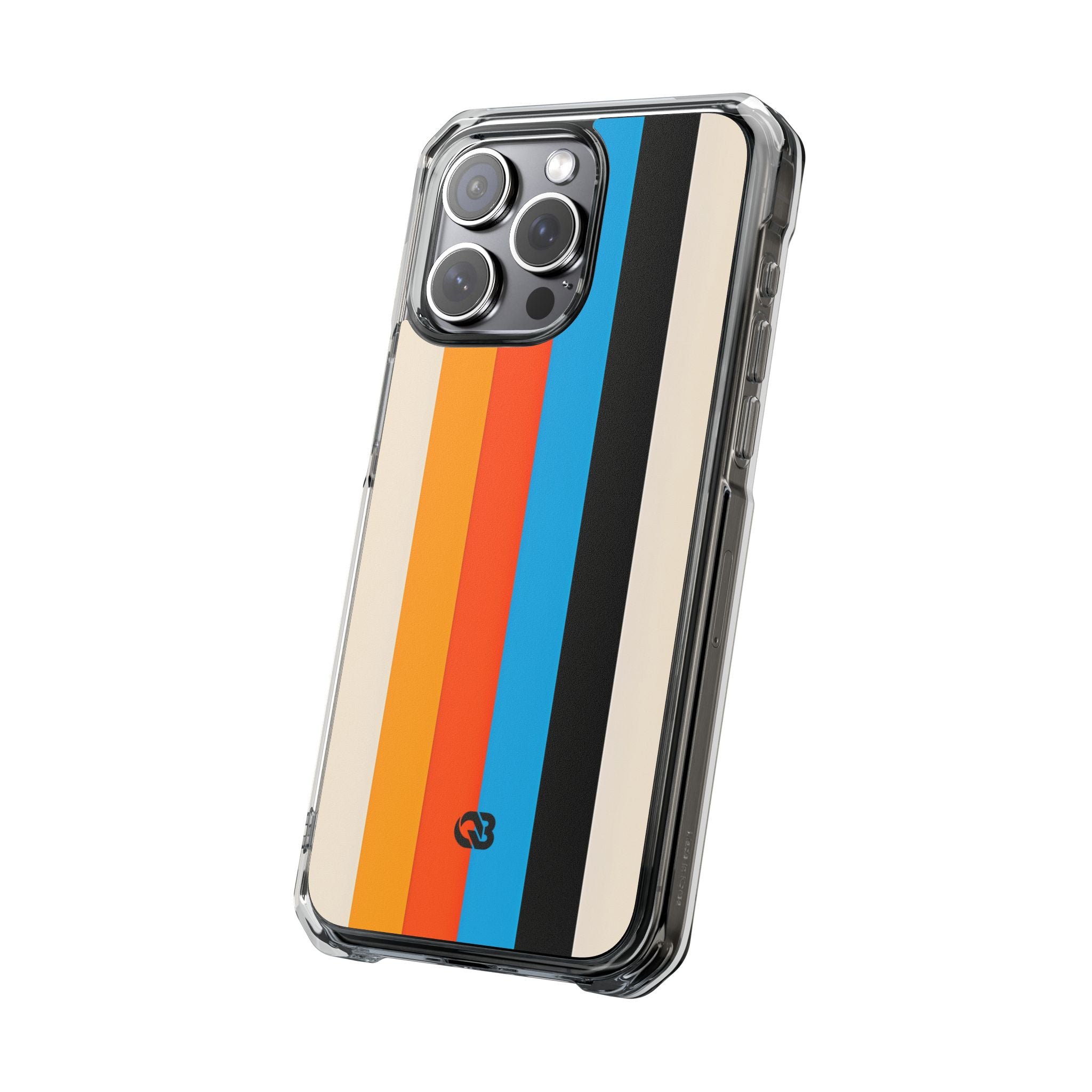 Retro Racing Stripes · Impact Custodia per iPhone · Magsafe