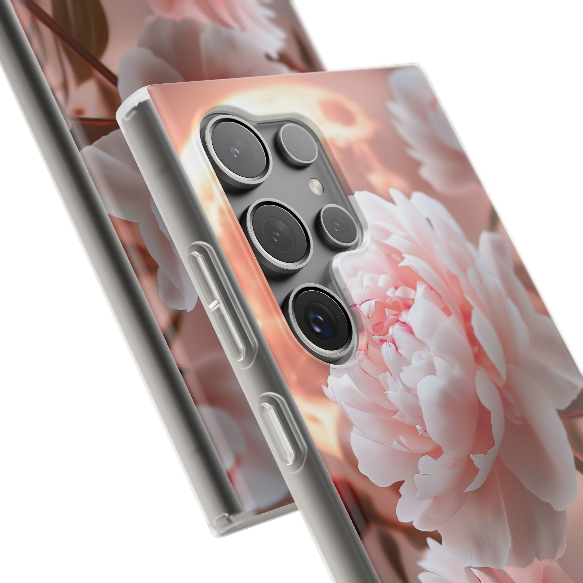 Pfingstrose Mondlicht Samsung S24 Ultra Case - Soft
