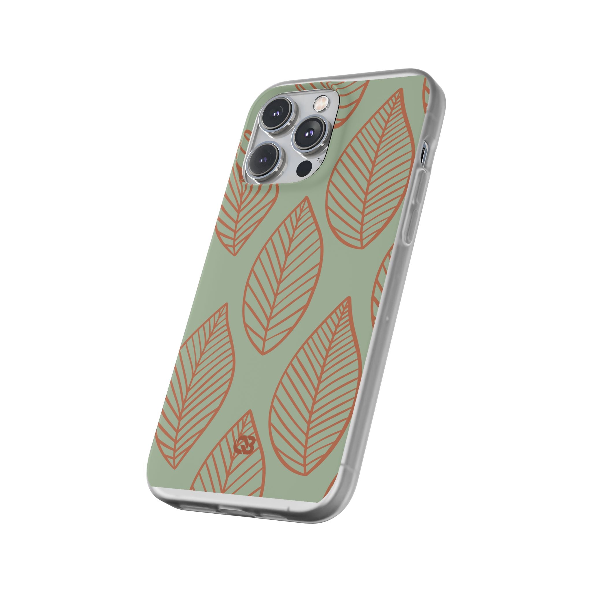 Sage Earth Leaves · Soft Phone Case for iPhone