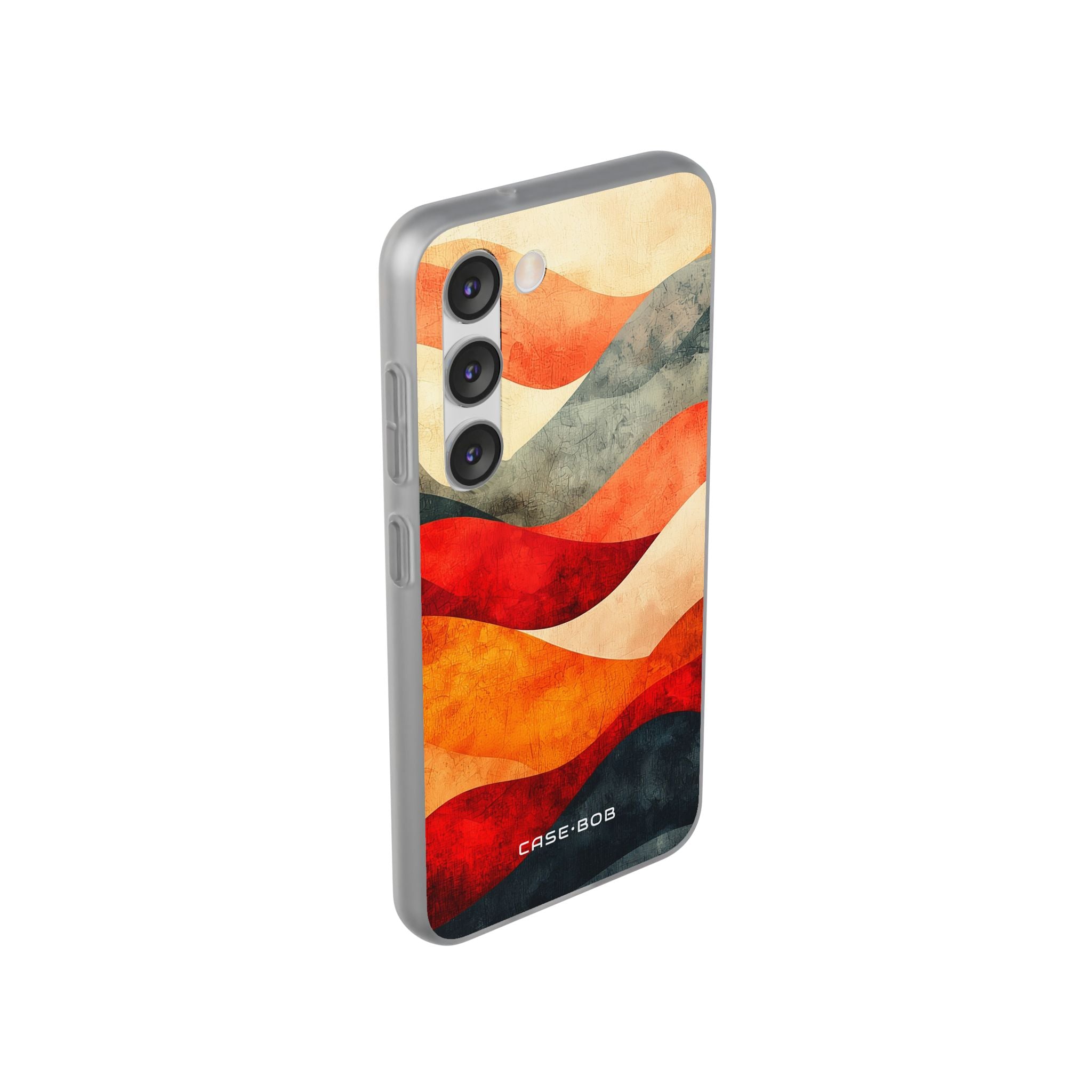 Cracked Wave Sunset Samsung S23 Case - Soft