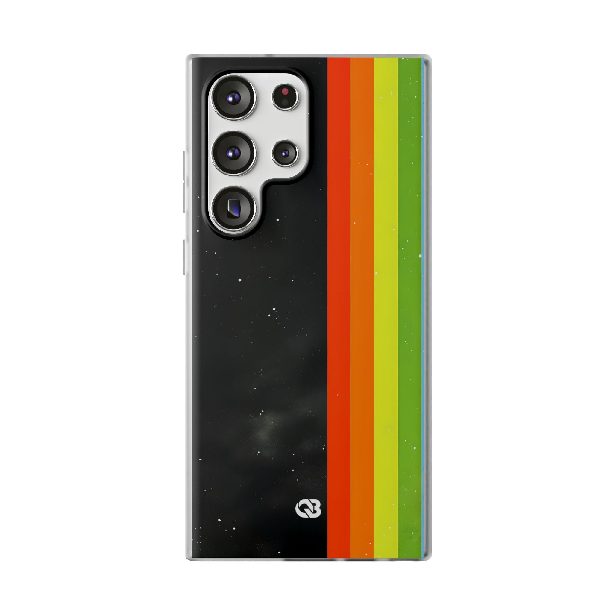 Retro Galactic Stripes · Soft Handyhülle für Samsung