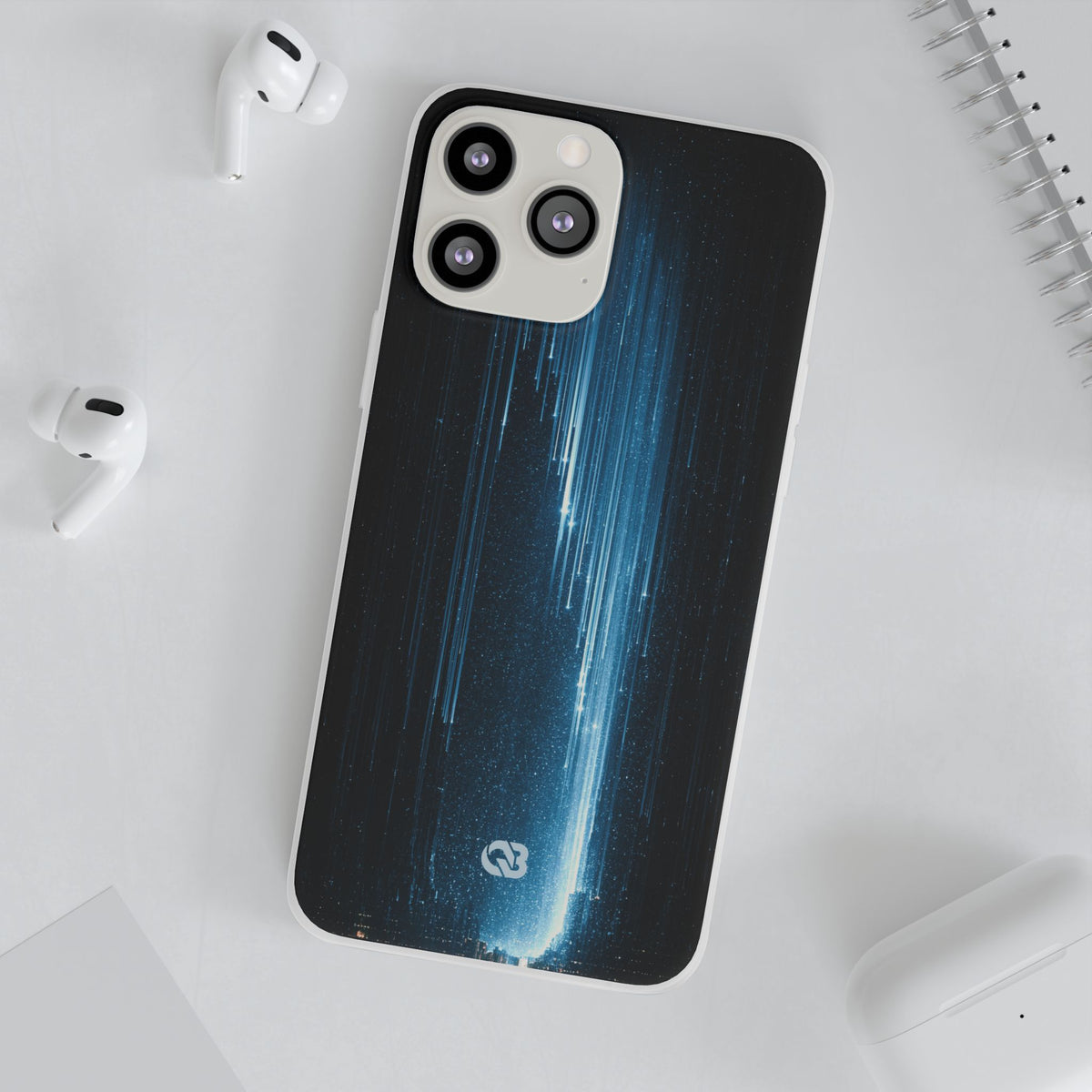 Nocturnal Cascade · Lite Phone Case for iPhone · Black