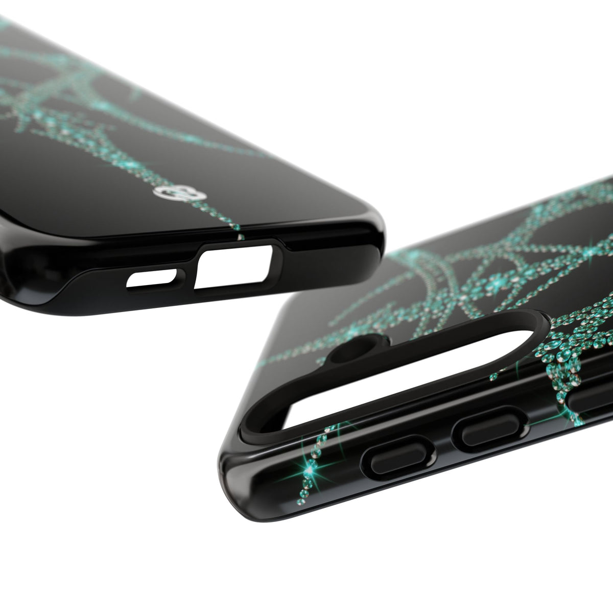 Teal Cyber Sigil · Tough Phone Case for Samsung · Teal