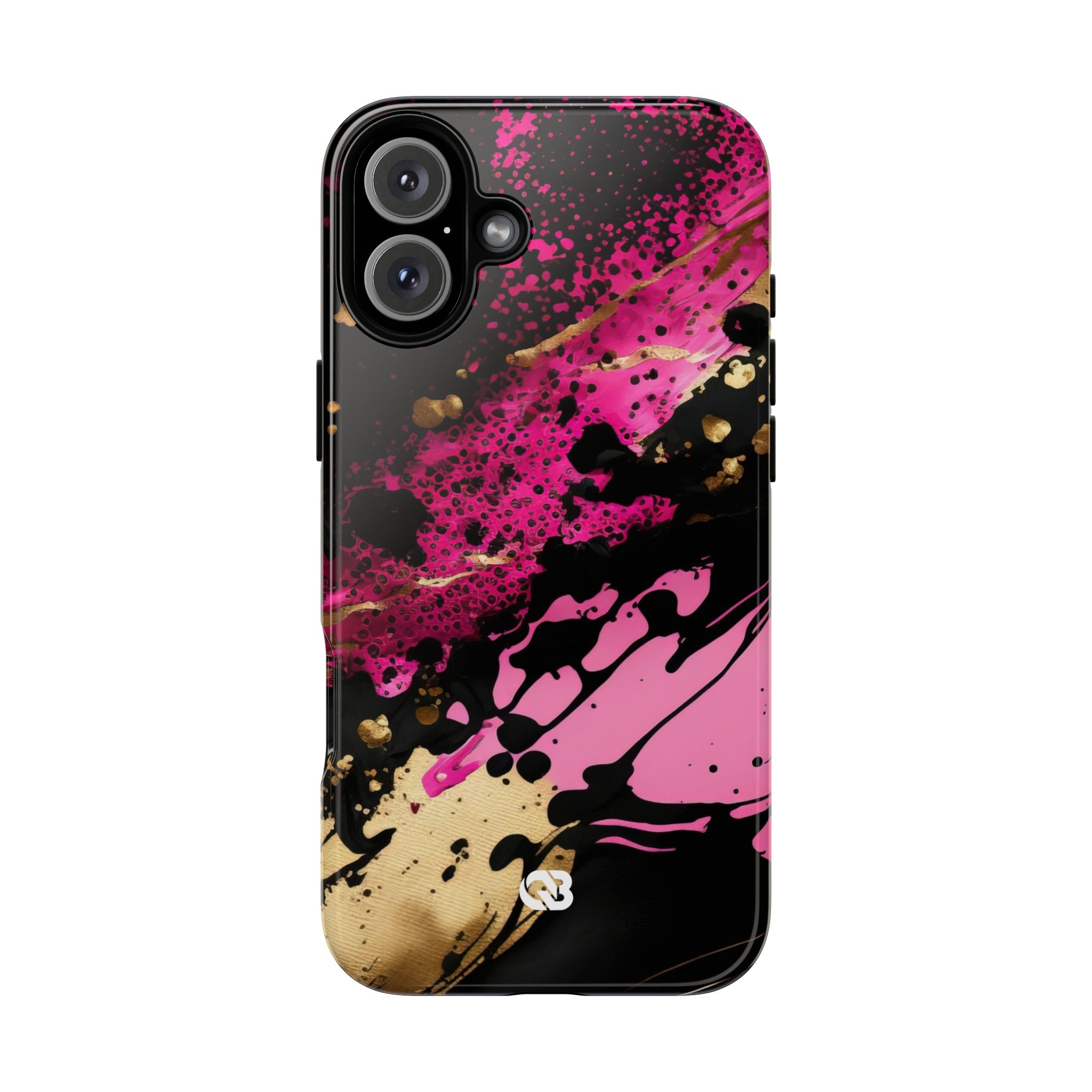 Magenta Liquid Gold · Tough Fundas para teléfono para iPhone