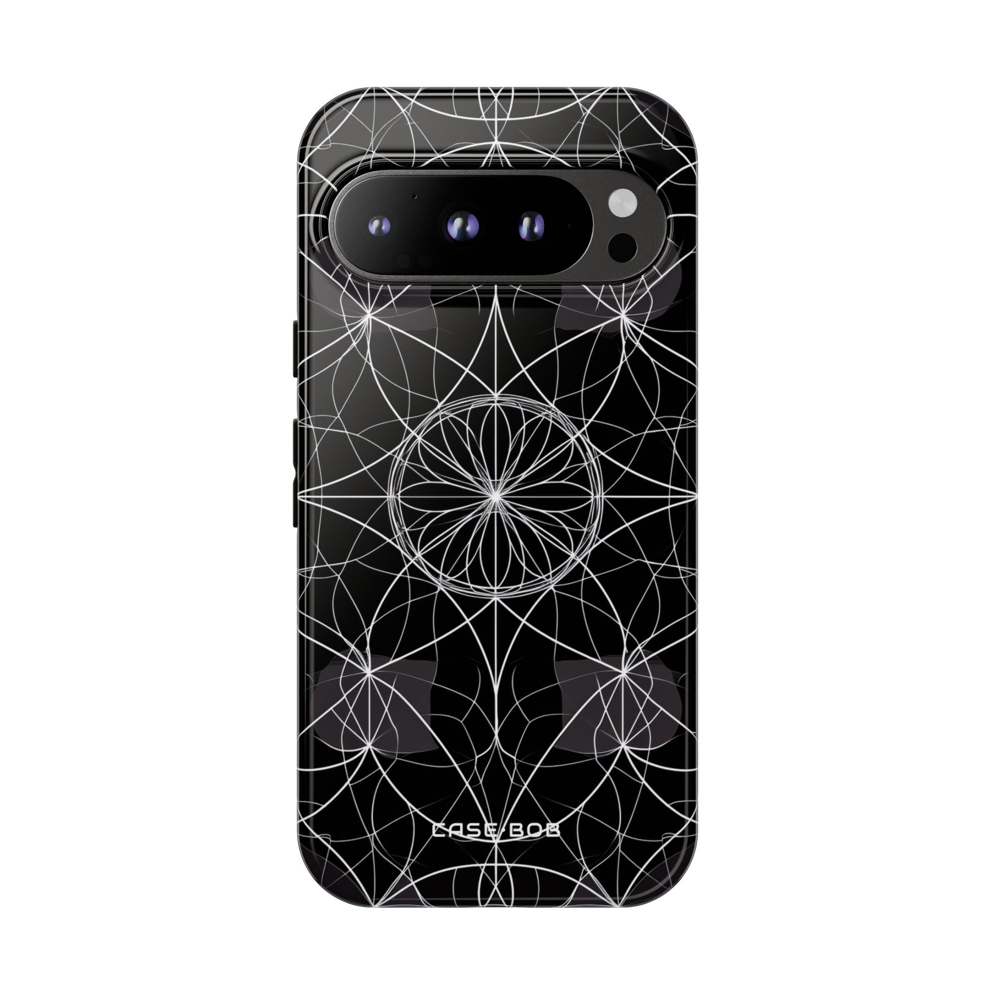 Strahlender Blütenblatt-Orbit Google Pixel 9 Pro Case - Tough