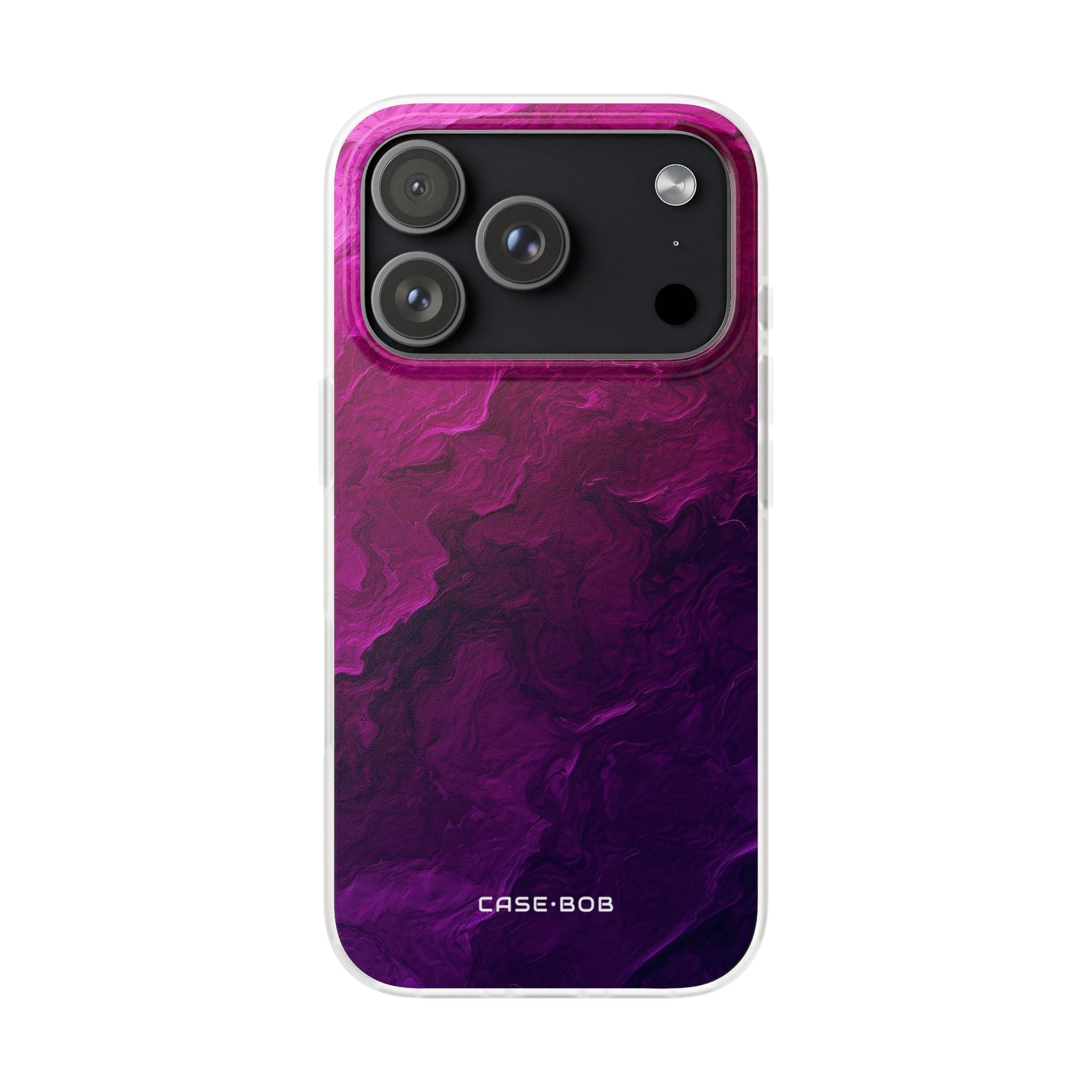 Violet Swirl iPhone 17 Pro Case - Soft - CASE•BOB