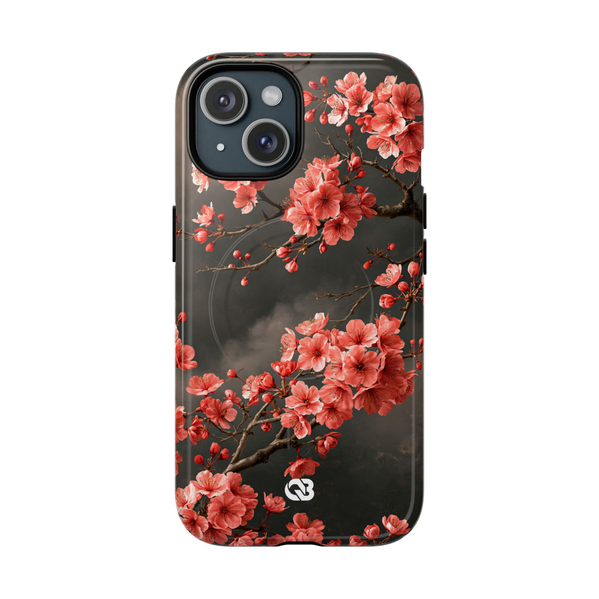 Dark Sakura Nocturne · Tough 2.0 Magnetic Phone Case for iPhone · Black