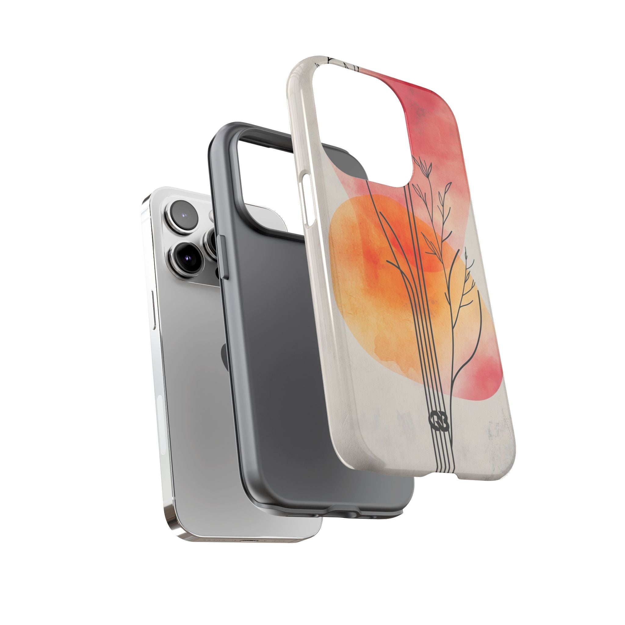 Crimson Bloom Lineage · Tough Phone Case for iPhone