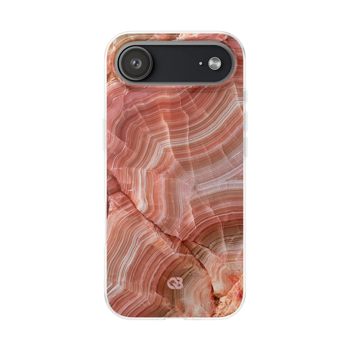Blushing Rose Strata · Lite Phone Case for iPhone · Pink