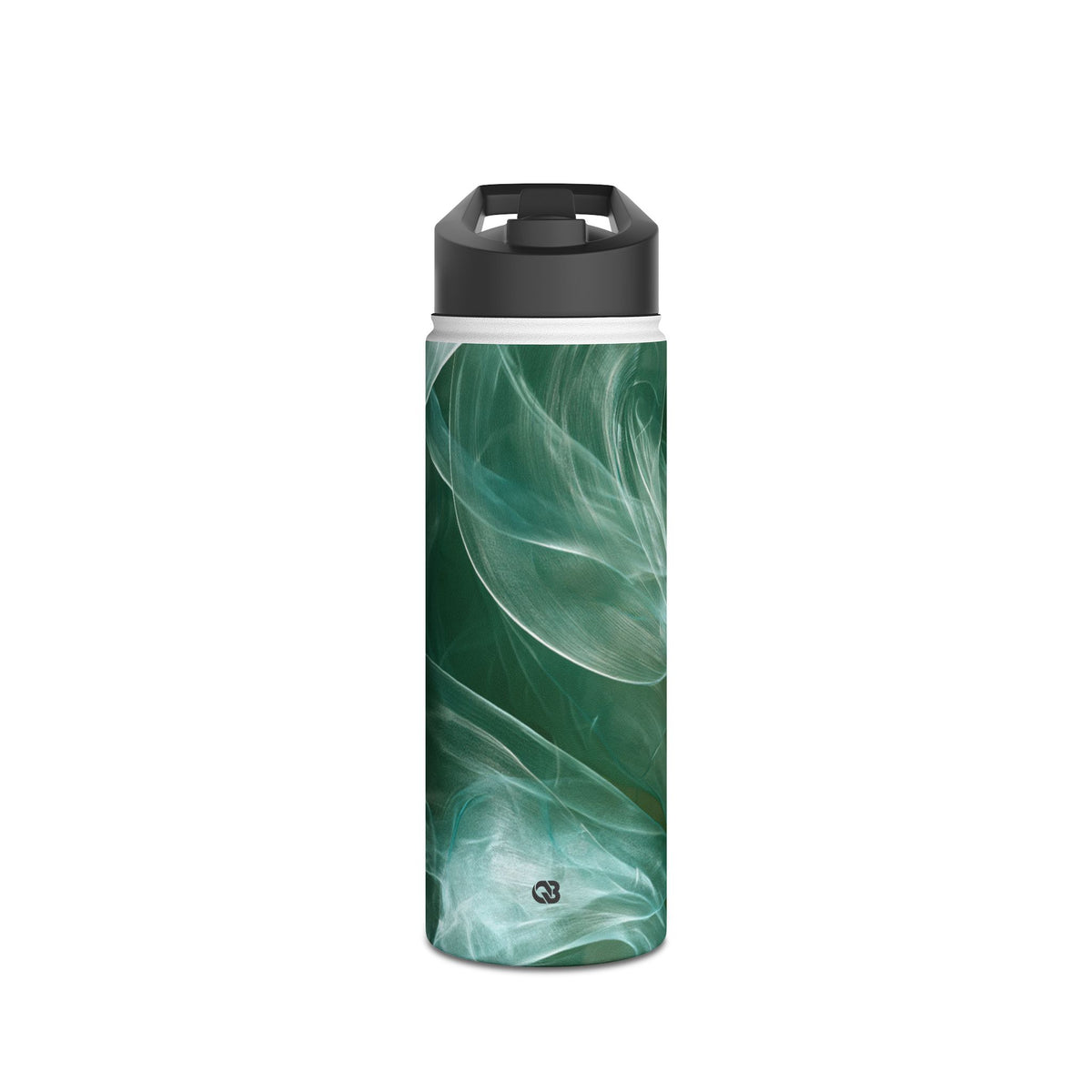 Translucent Aqua Flow · Insulated Water Bottle · Teal