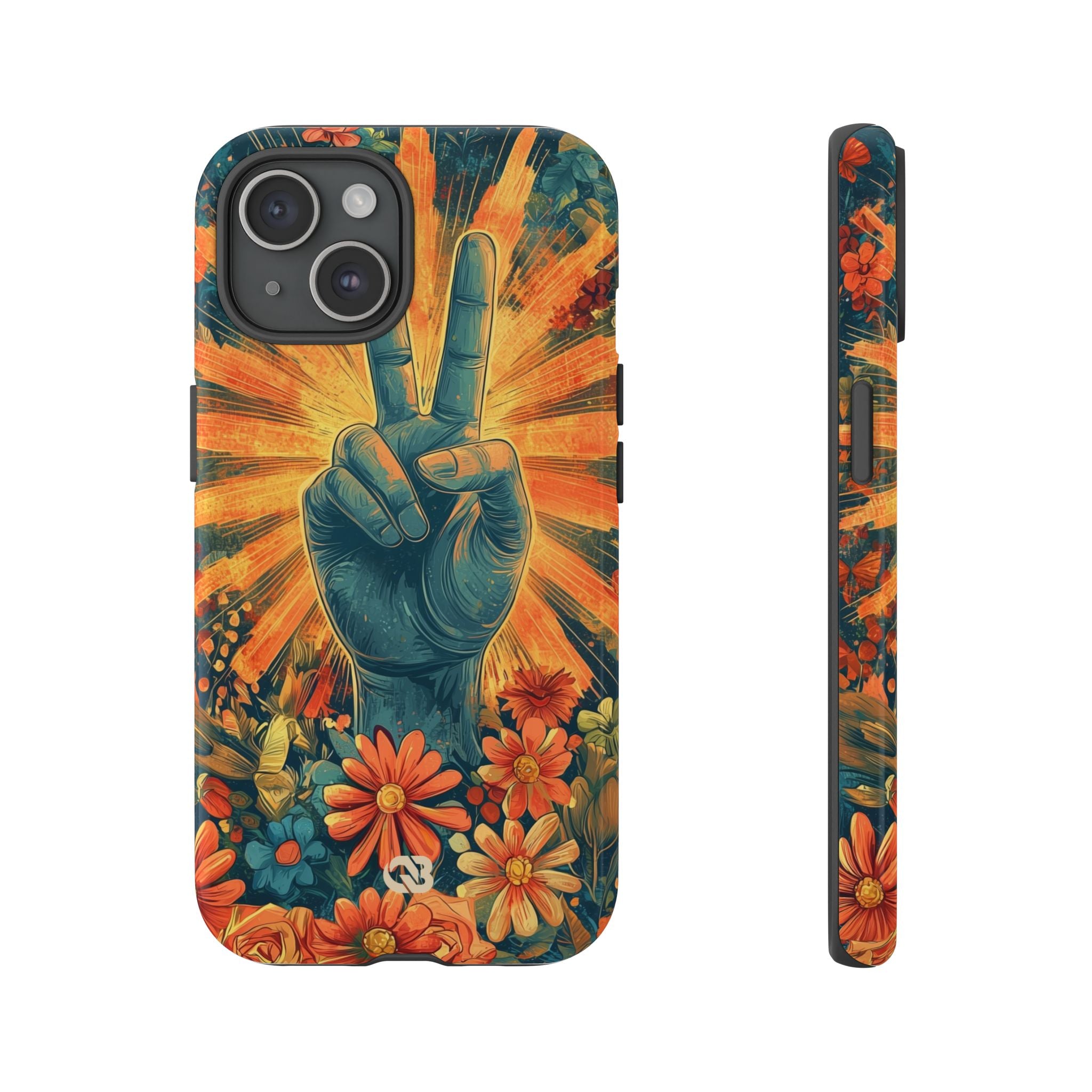 Radiant Peace Bloom · Tough Phone Case for iPhone