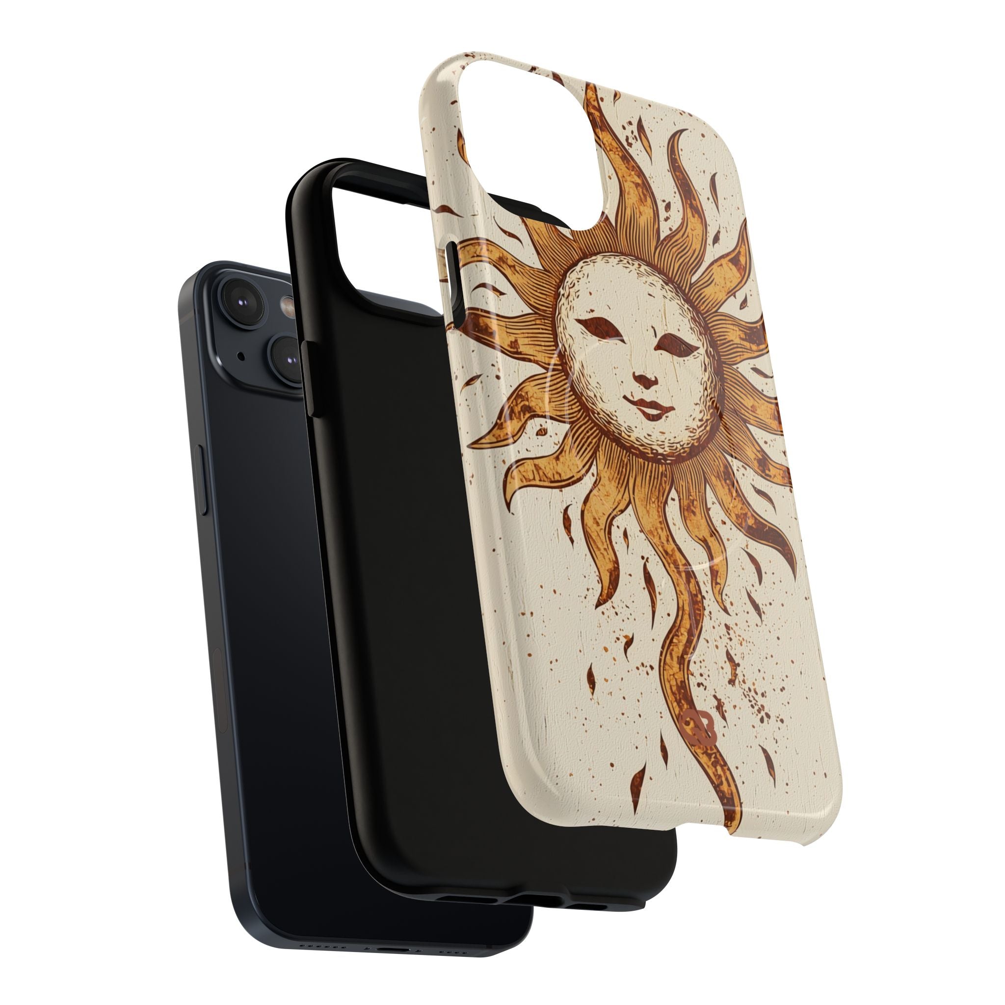 Rustic Solar Mask · Tough+ Phone Case for iPhone · Magsafe