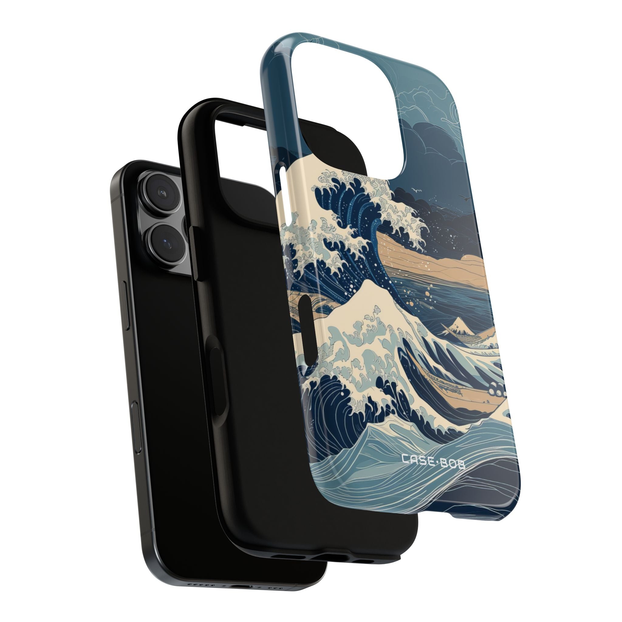 Cresting Blue Wave iPhone 16 Pro Case - Tough