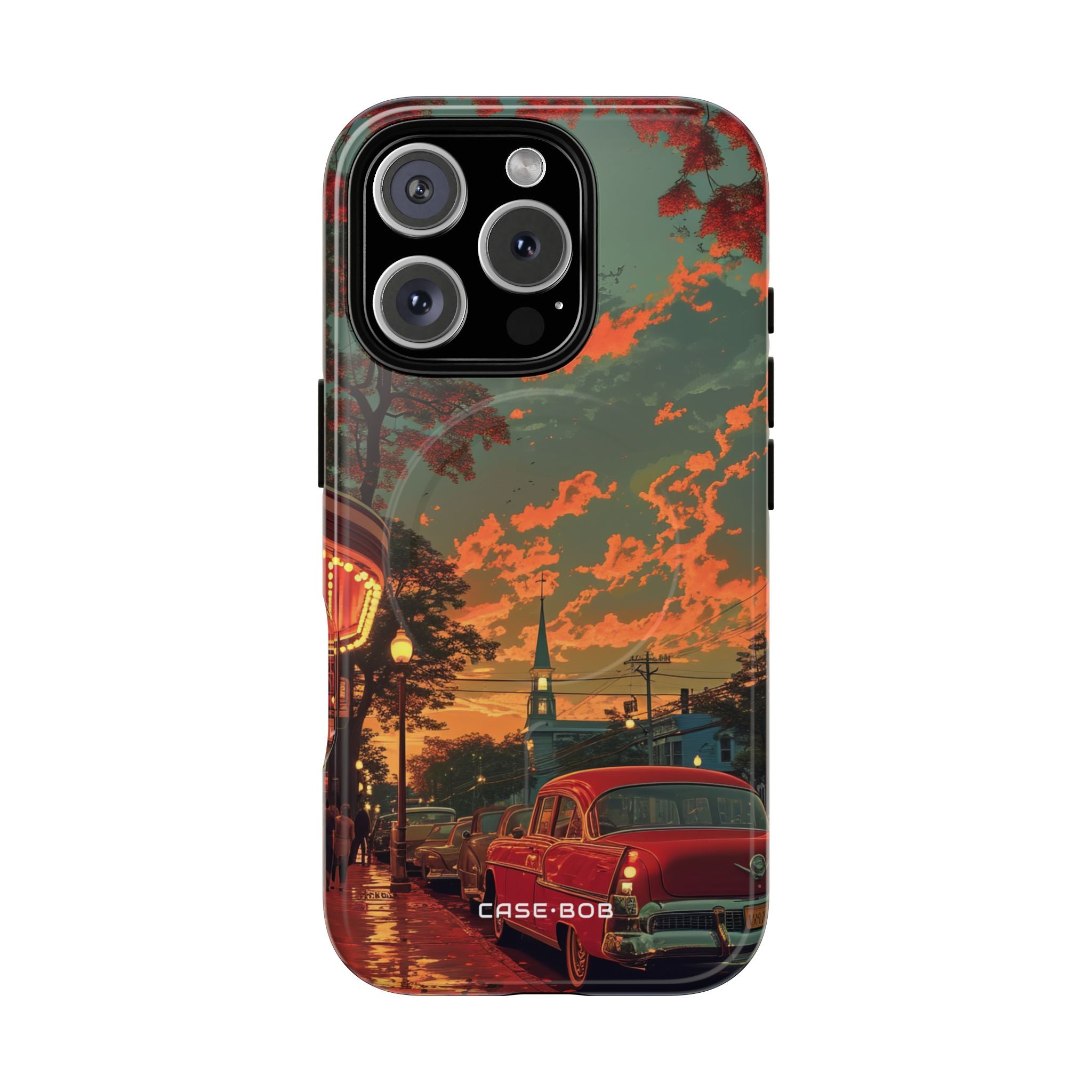 Crimson Classic iPhone 16 Pro Case - Tough+
