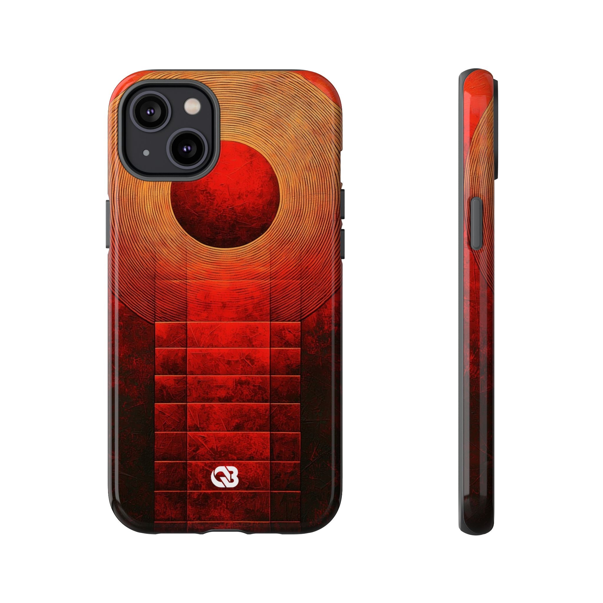 Crimson Solar Halo · Custodia Tough per iPhone