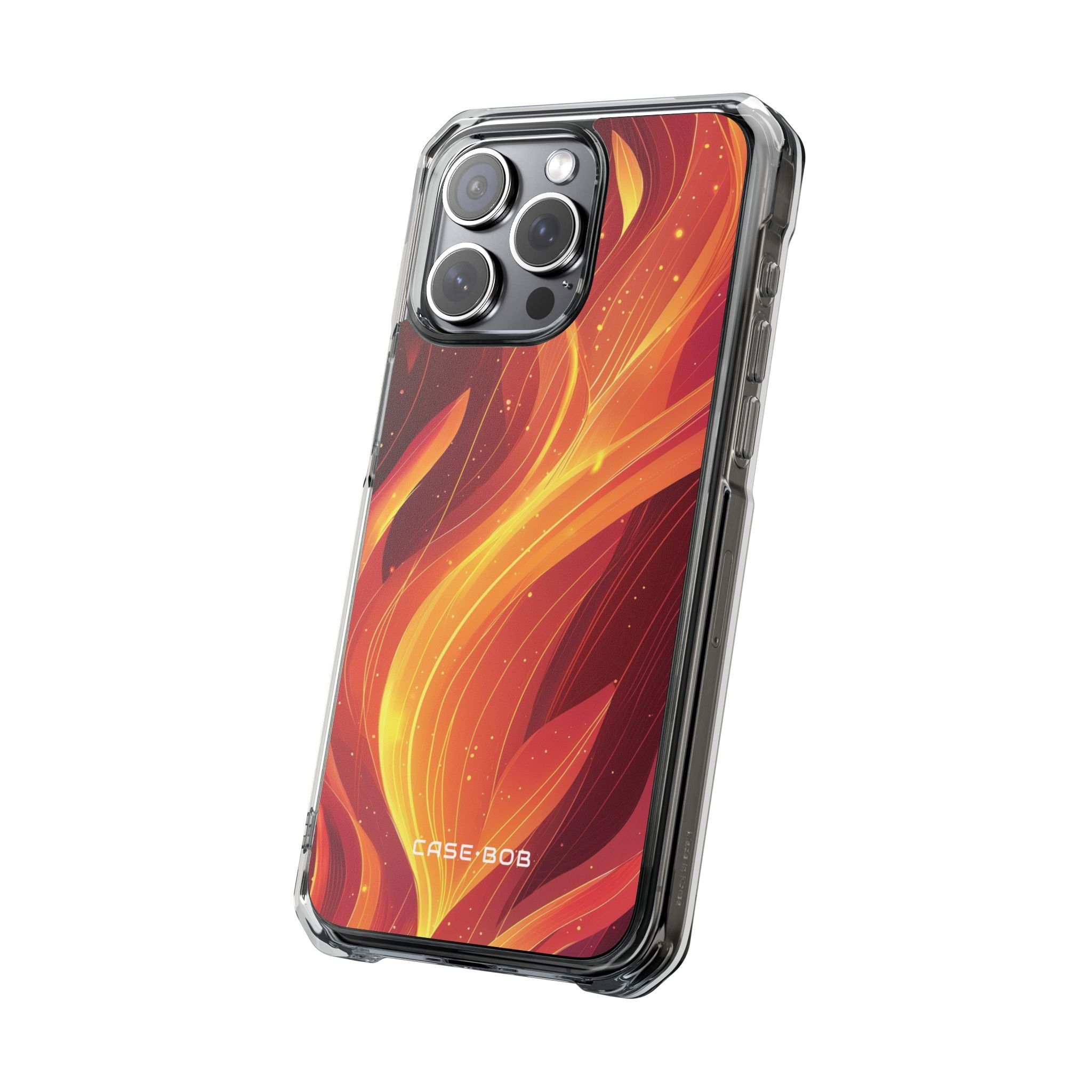 Flaming Flow iPhone 15 Pro Max Case - Impact