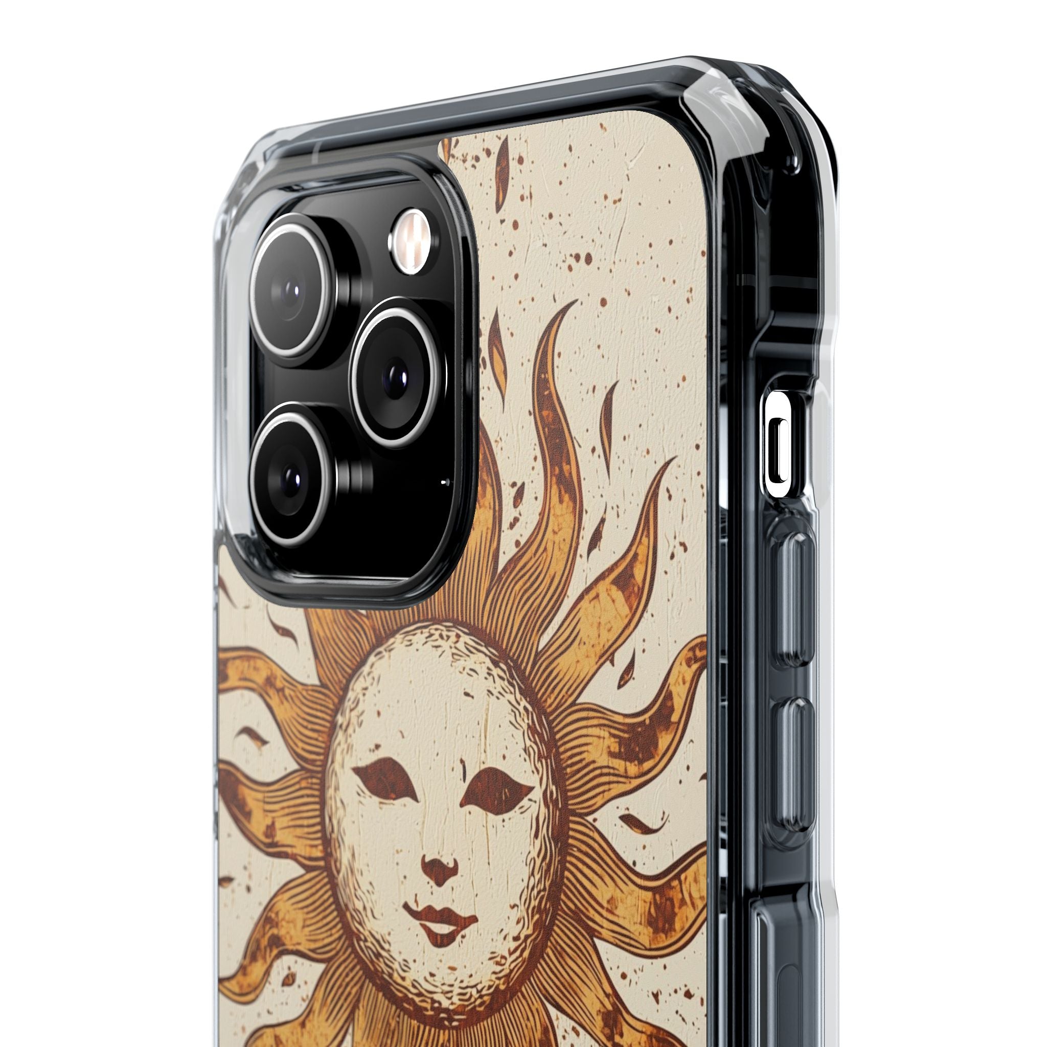 Rustic Solar Mask · Impact Phone Case for iPhone · Magsafe