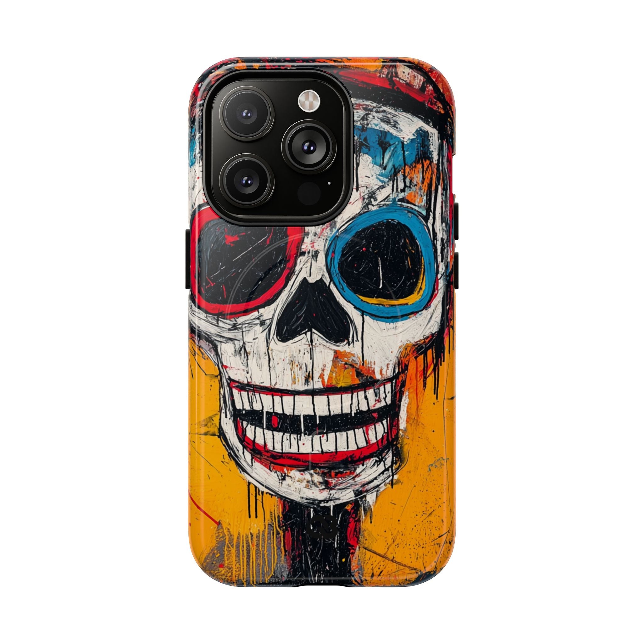 Vivid Graffiti Skull · Tough+ Handyhülle für iPhone · Magsafe