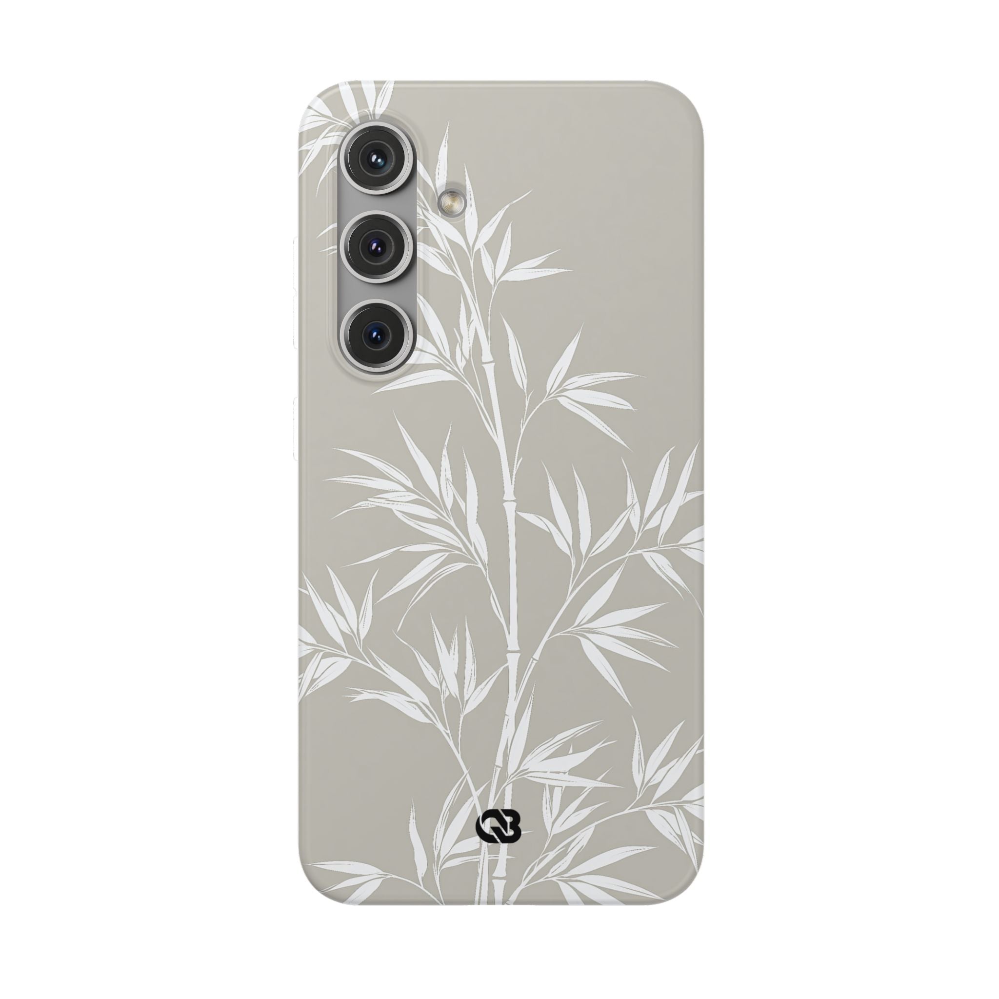 Beige Lite Phone Case for Samsung - Sandstone Bamboo Stalks