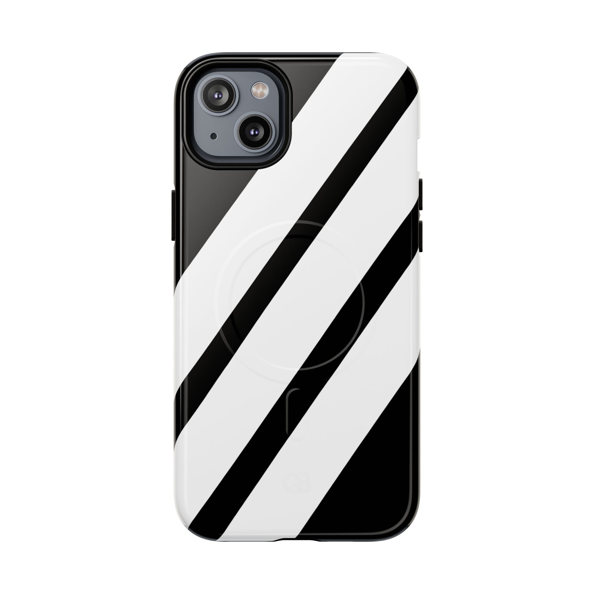 Obsidian White Bars · Tough+ Phone Case for iPhone · Magsafe
