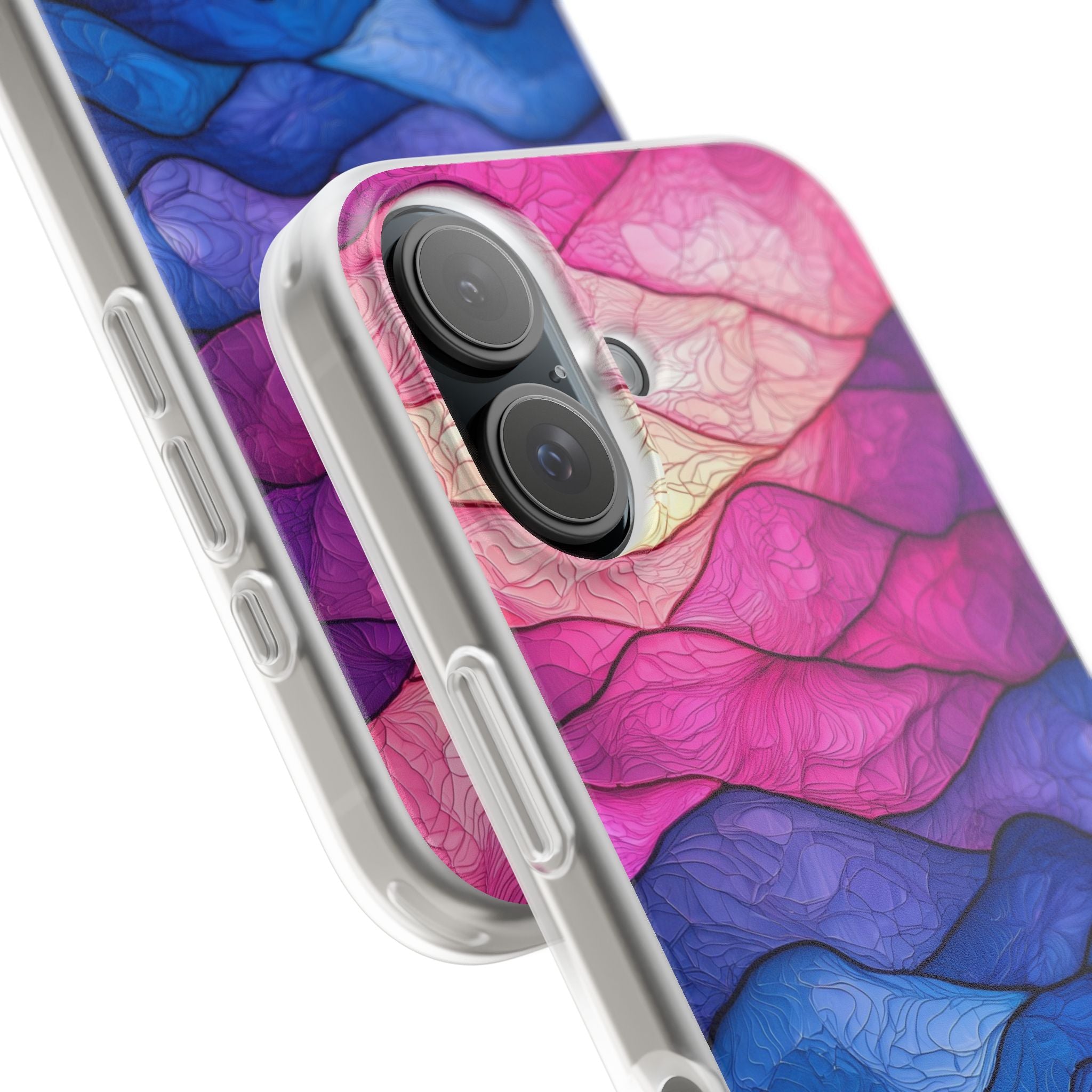 Electric Ridge Flow · Soft Phone Case for iPhone