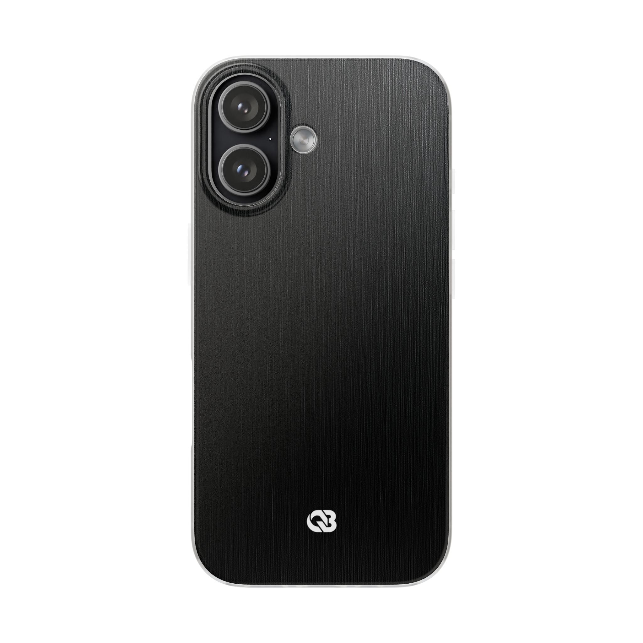 Black Lite Phone Case for iPhone - Brushed Obsidian Slate