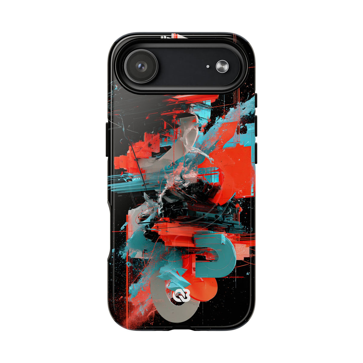 Fragmented Cyber Core · Tough 2.0 Magnetic Phone Case for iPhone · Black