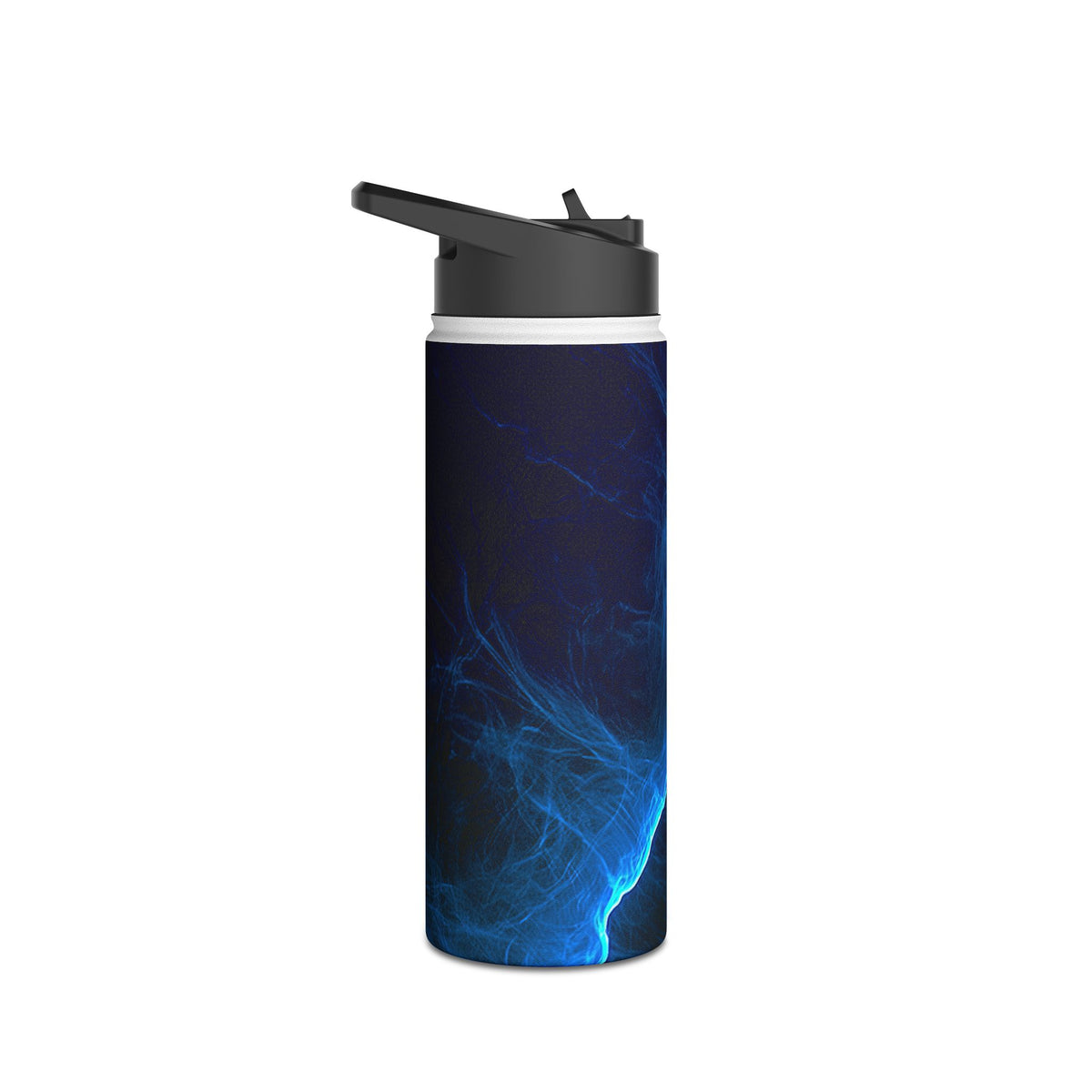 Electric Azure Drift · Insulated Water Bottle · Blue