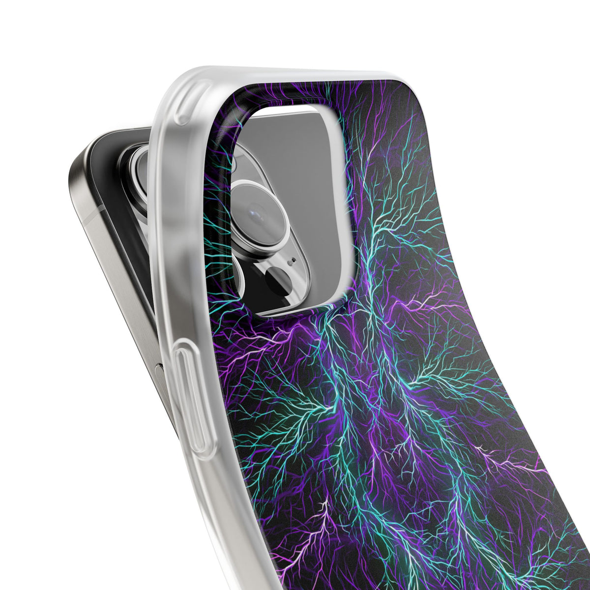 Electric Plasma Arbor · Lite Phone Case for iPhone · Purple