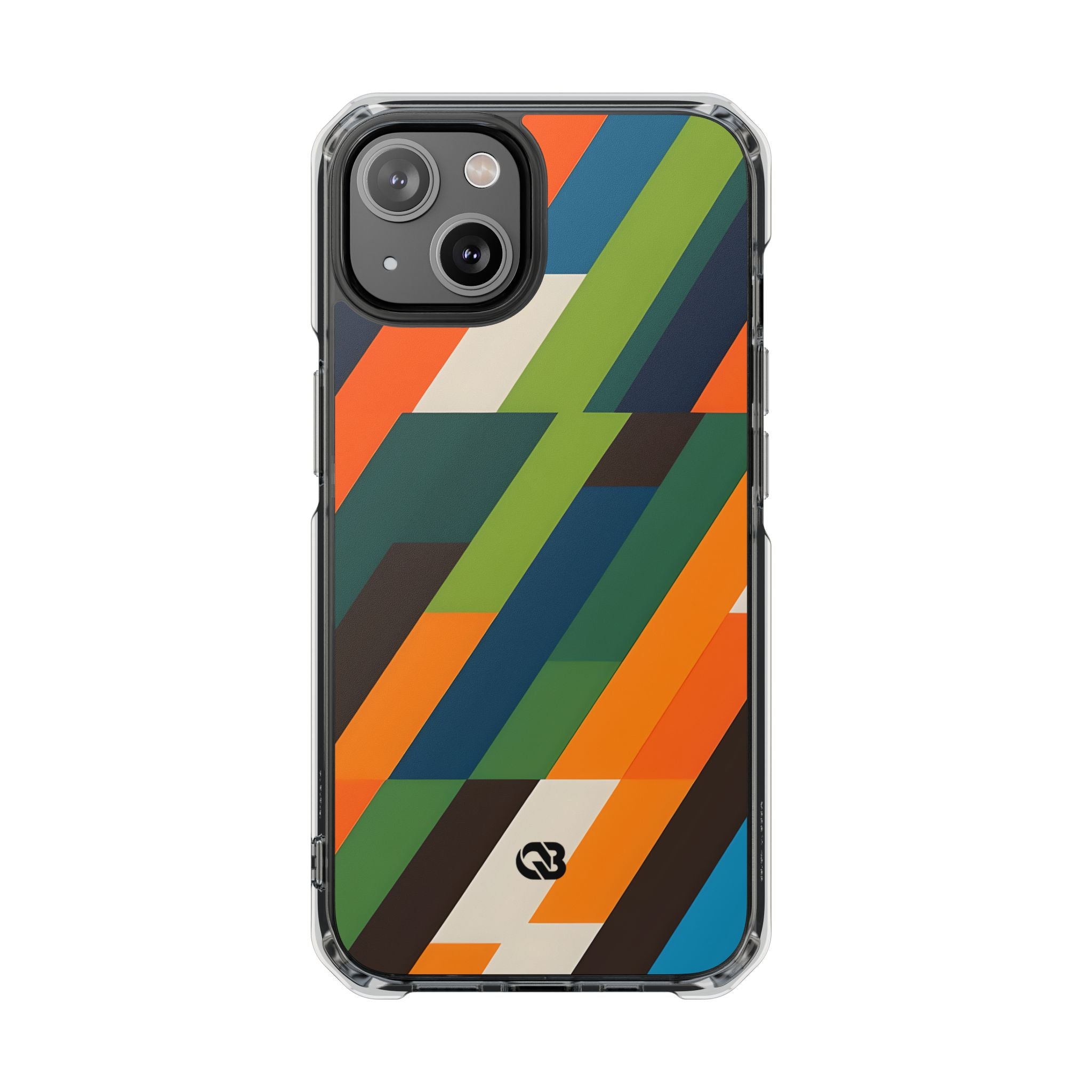 Angled Retro Mosaic · Impact Custodia per iPhone · Magsafe