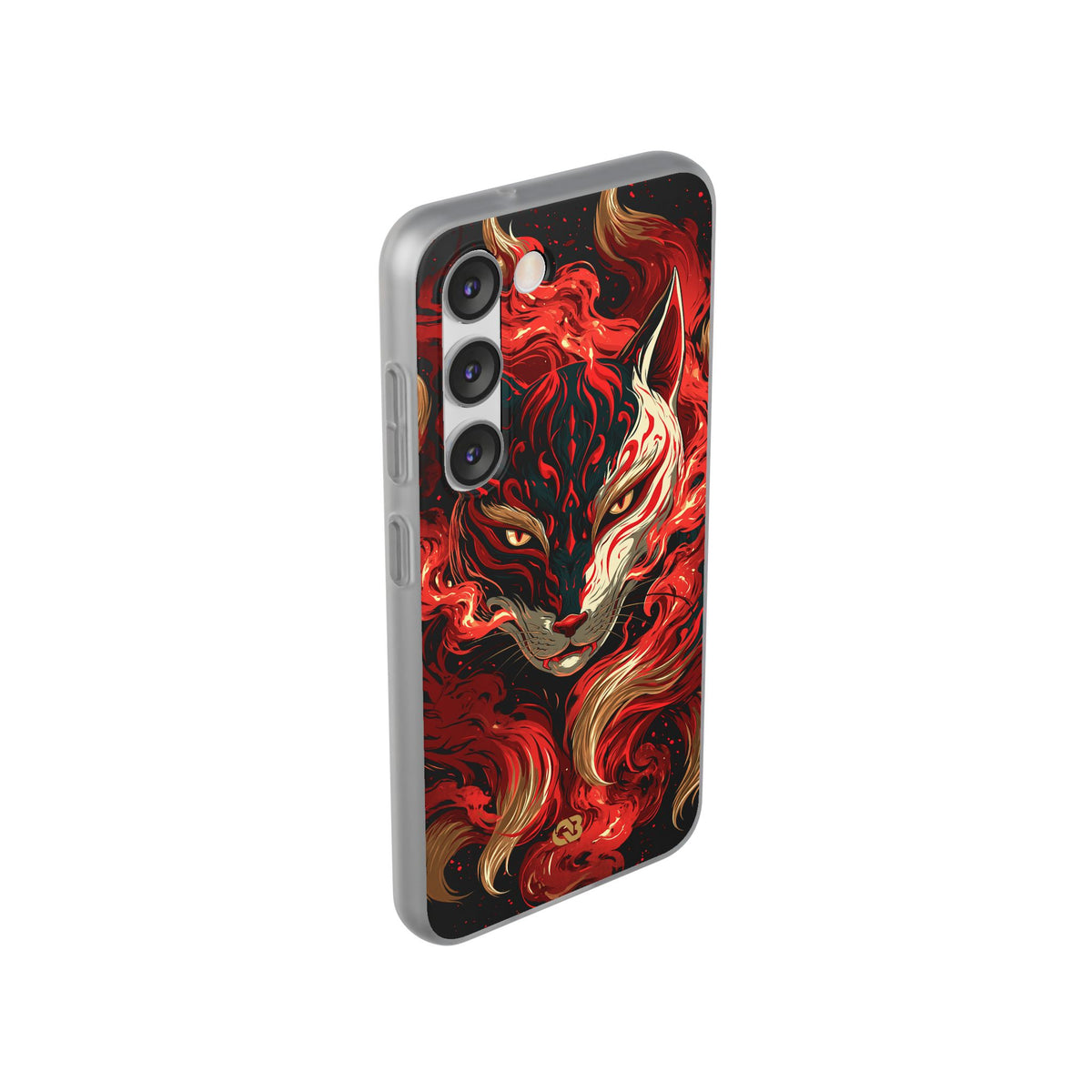Crimson Kitsune Spirit · Lite Phone Case for Samsung · Red