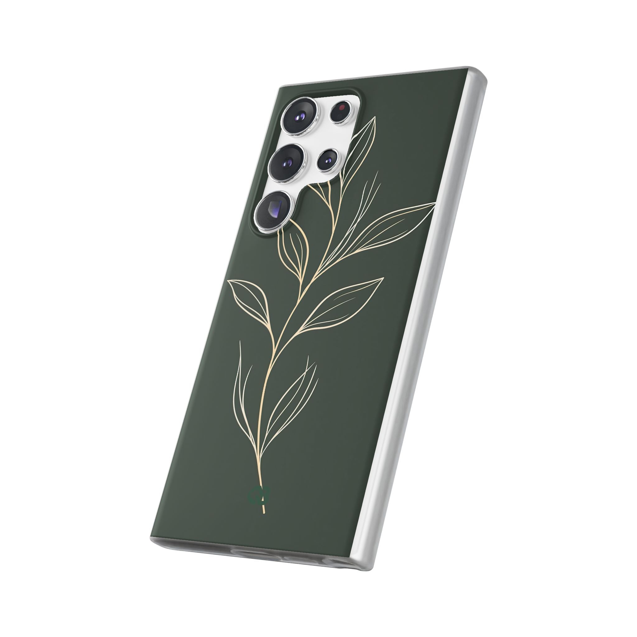 Green Lite Phone Case for Samsung - Deep Moss Willow