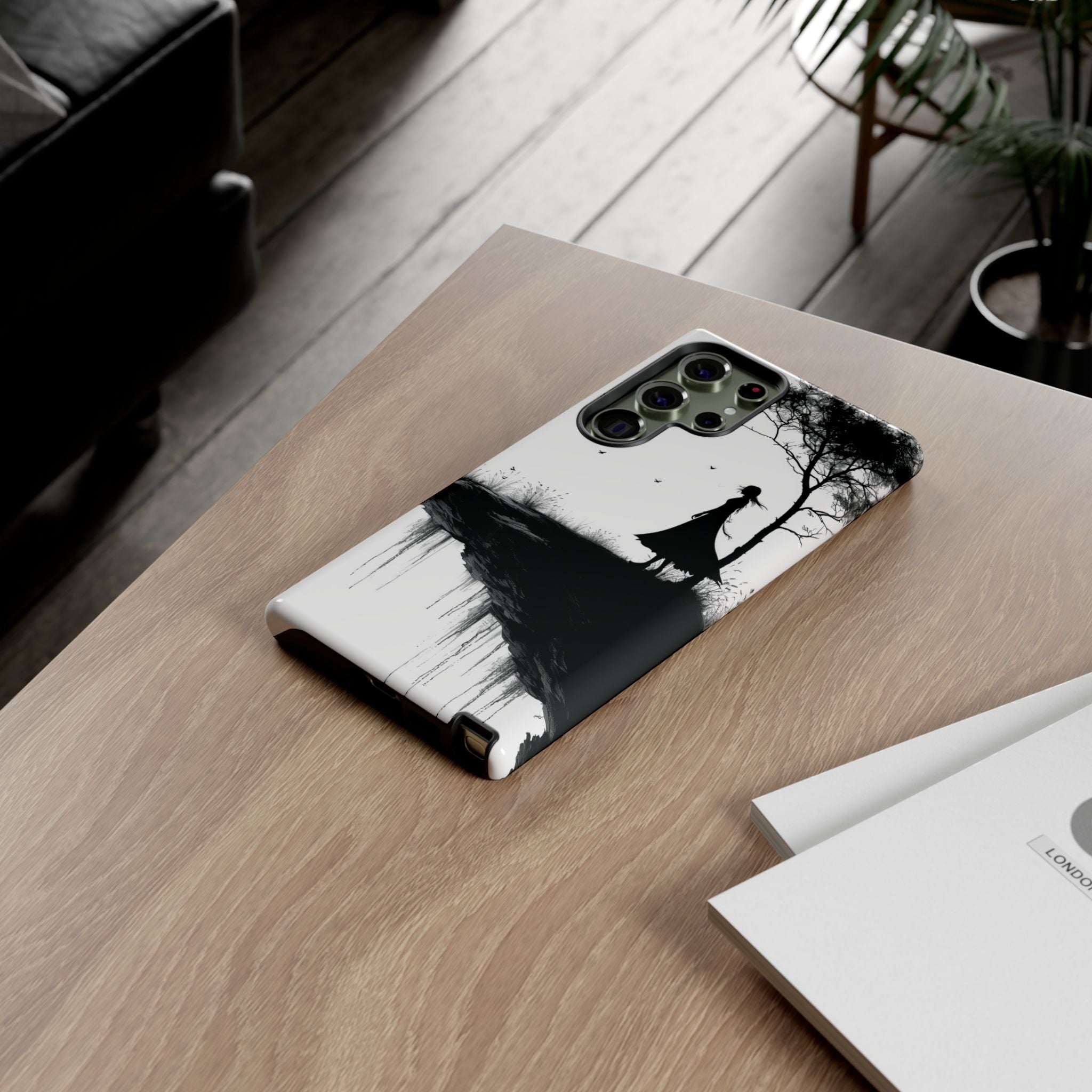 Cliffside Silhouette Samsung S23 Ultra Case - Tough