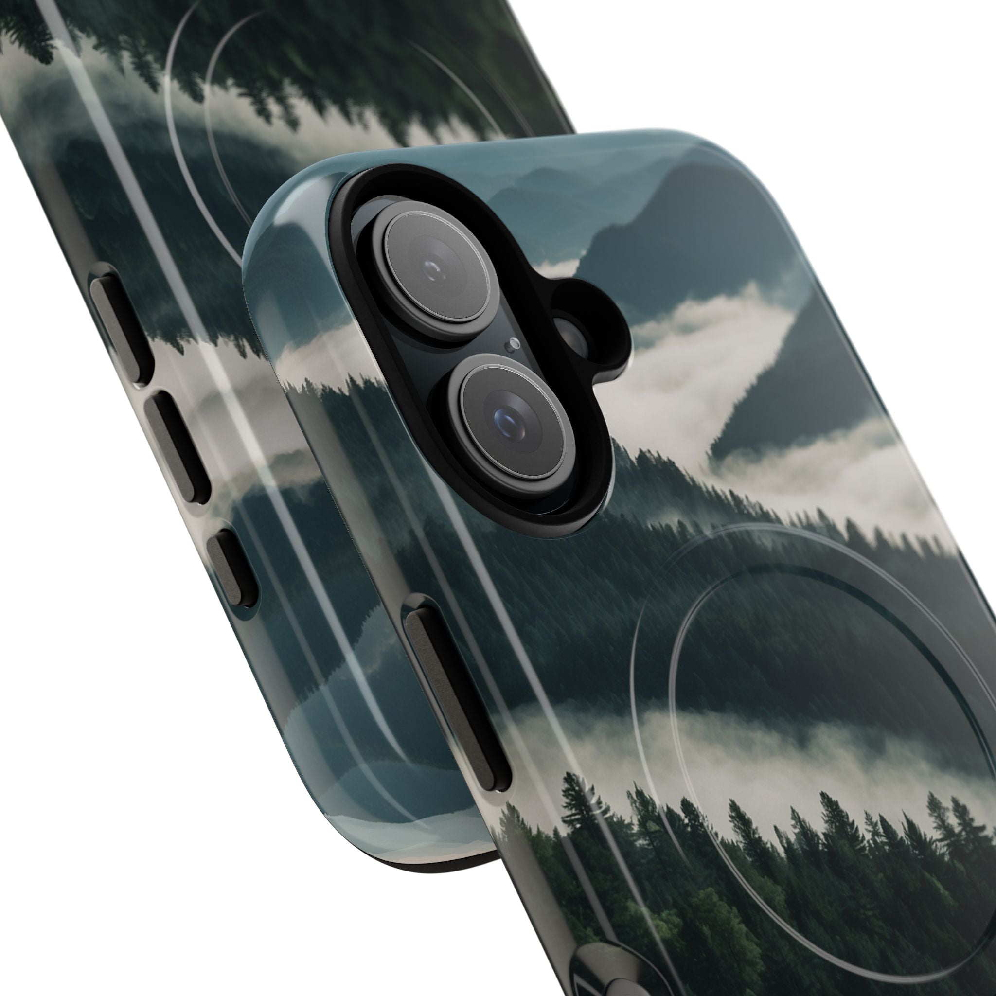 Misty Pine Peaks · Tough+ Phone Case for iPhone · Magsafe