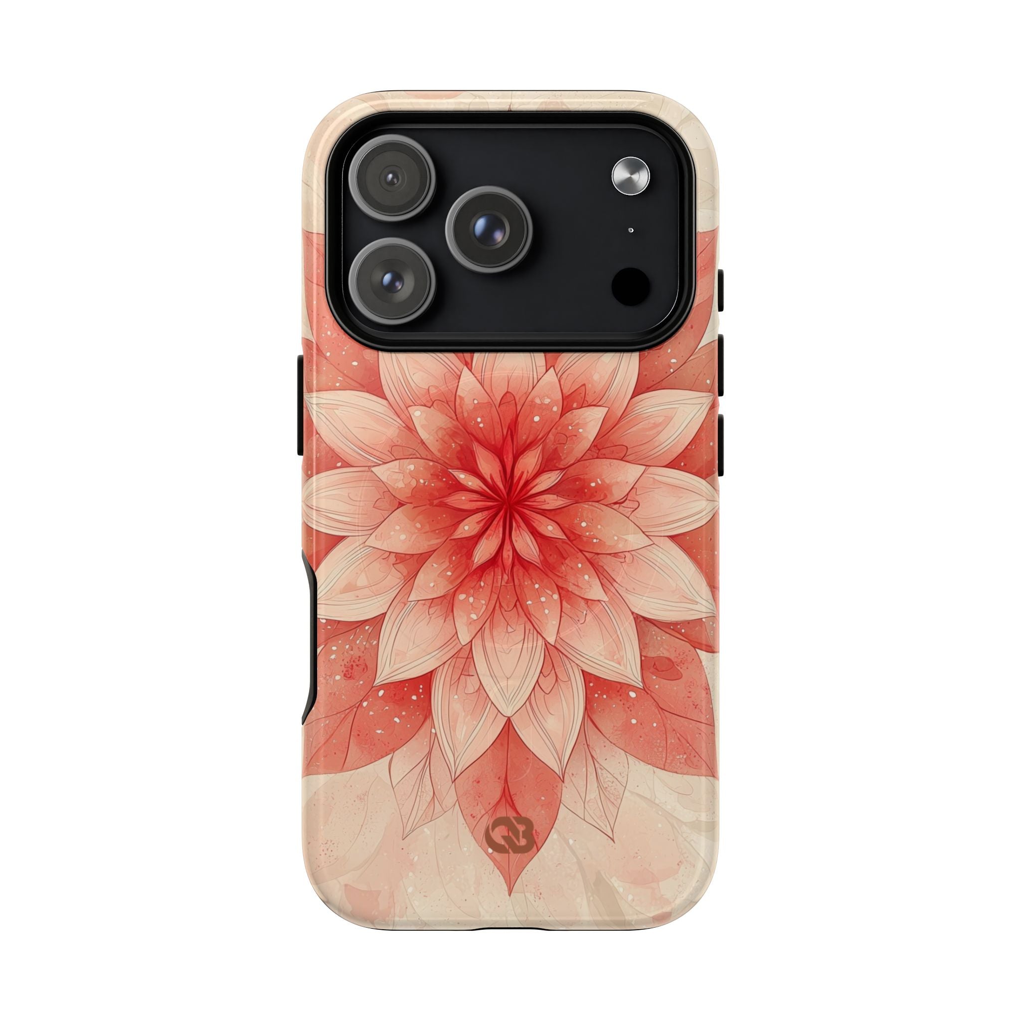 Coral Layered Bloom · Tough+ Handyhülle für iPhone · Magsafe