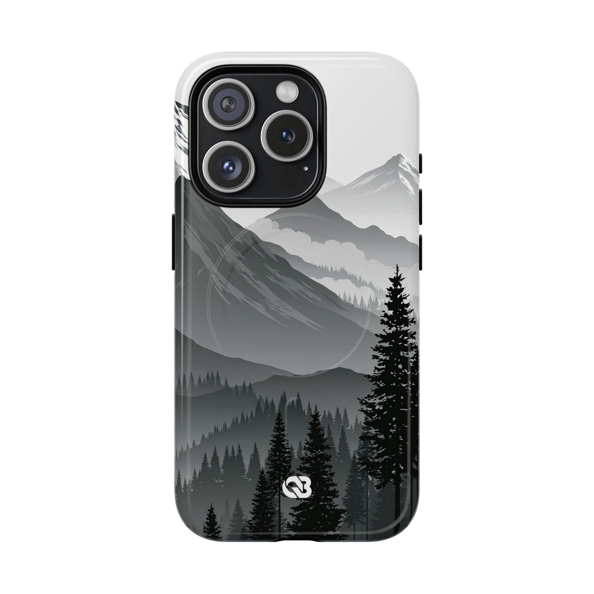 Alpine Horizon · Tough 2.0 Magnetic Phone Case for iPhone · Black