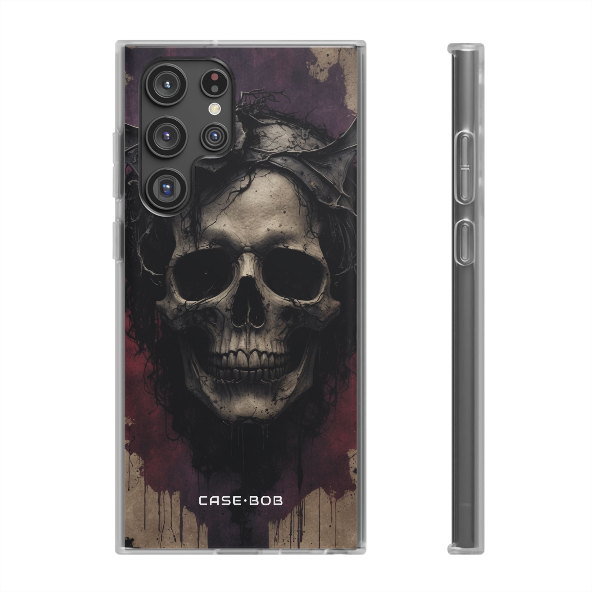 Skull Crown Samsung S22 Ultra Skal - Mjukt