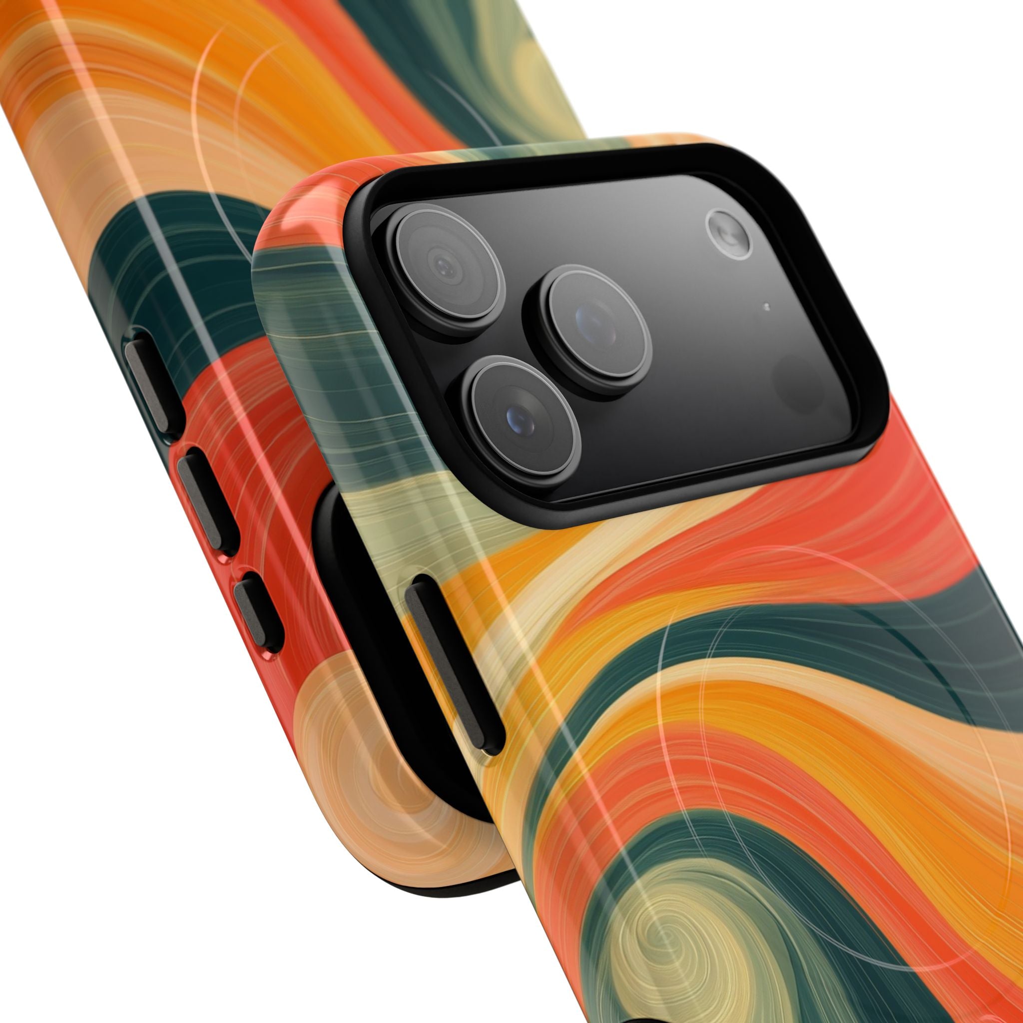 Swirling Ember iPhone 17 Pro Max Case - Tough+ - CASE•BOB