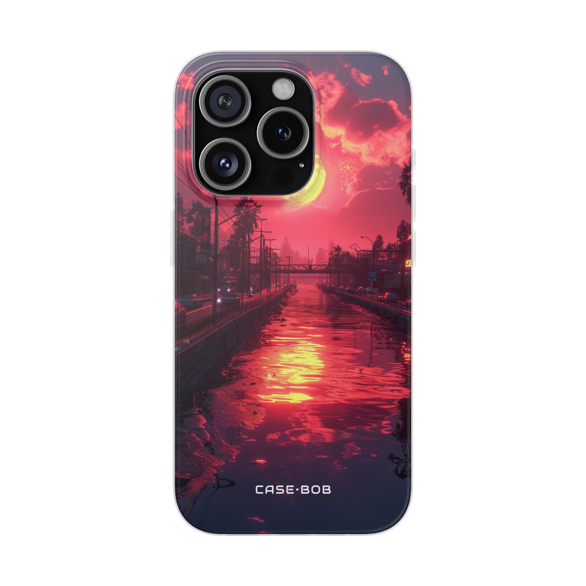 Leuchtendes Mondlicht iPhone 15 Pro Case - Soft