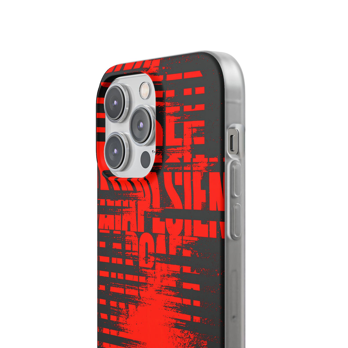 Crimson Redaction · Lite Phone Case for iPhone · Black