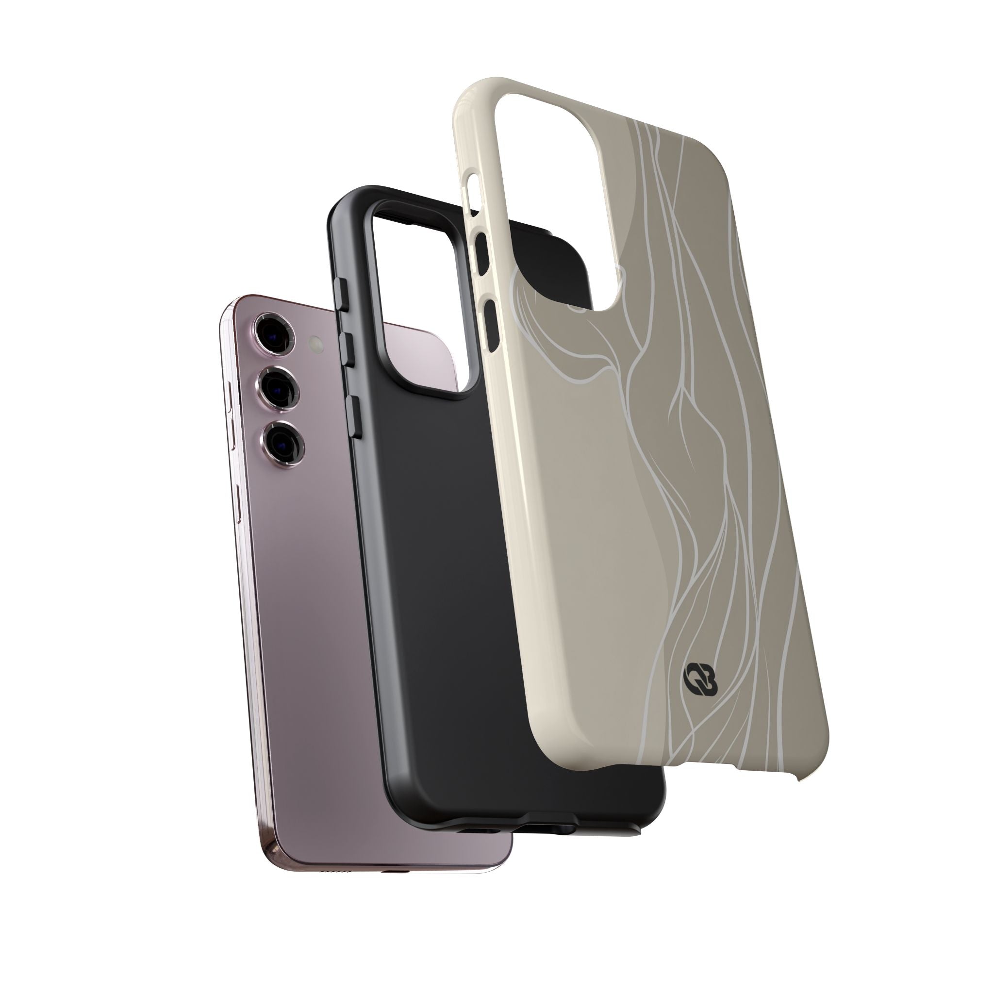 Ethereal Sand Silhouette · Tough Coque de téléphone pour Samsung
