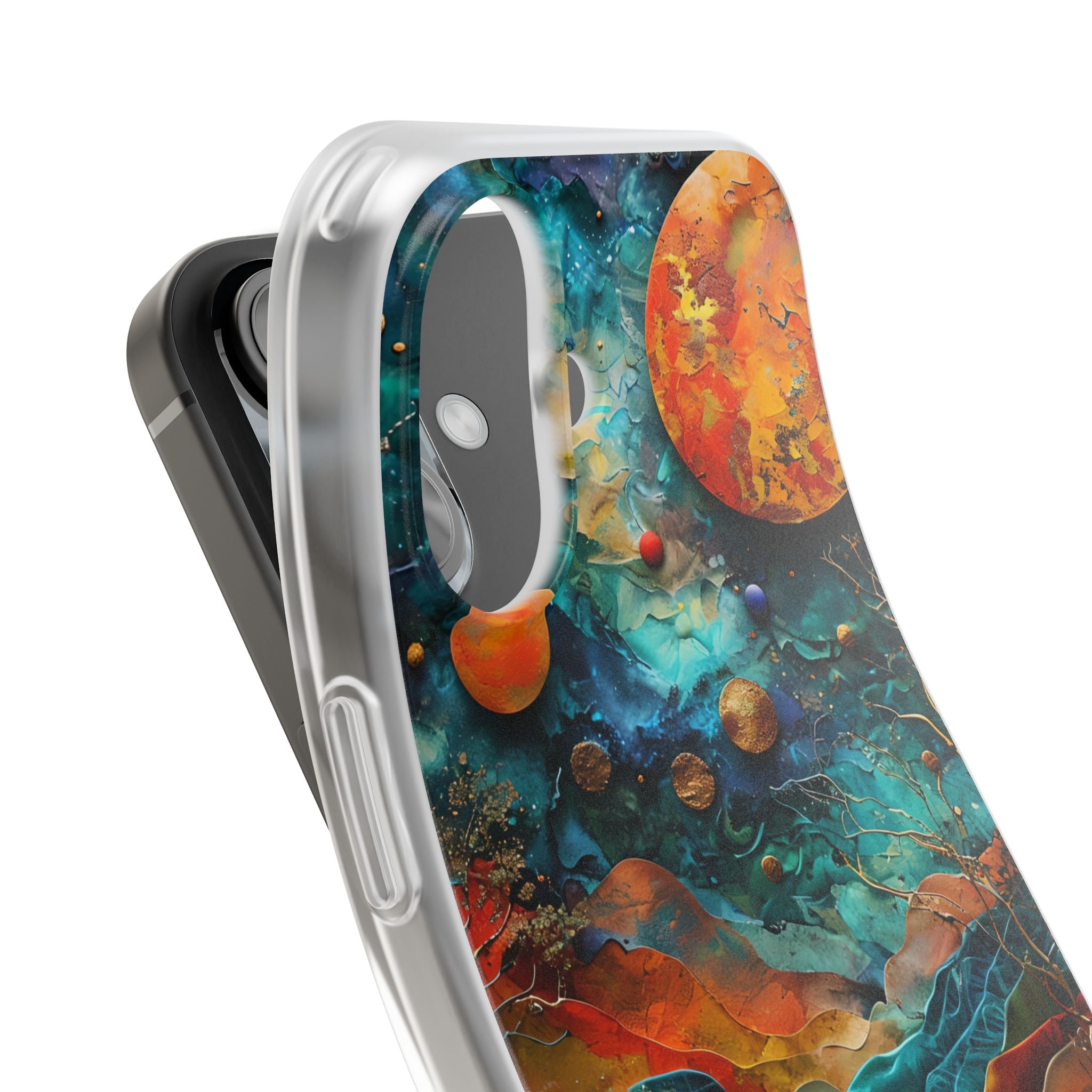 Copper Horizon Drift · Soft Mobilskal för iPhone