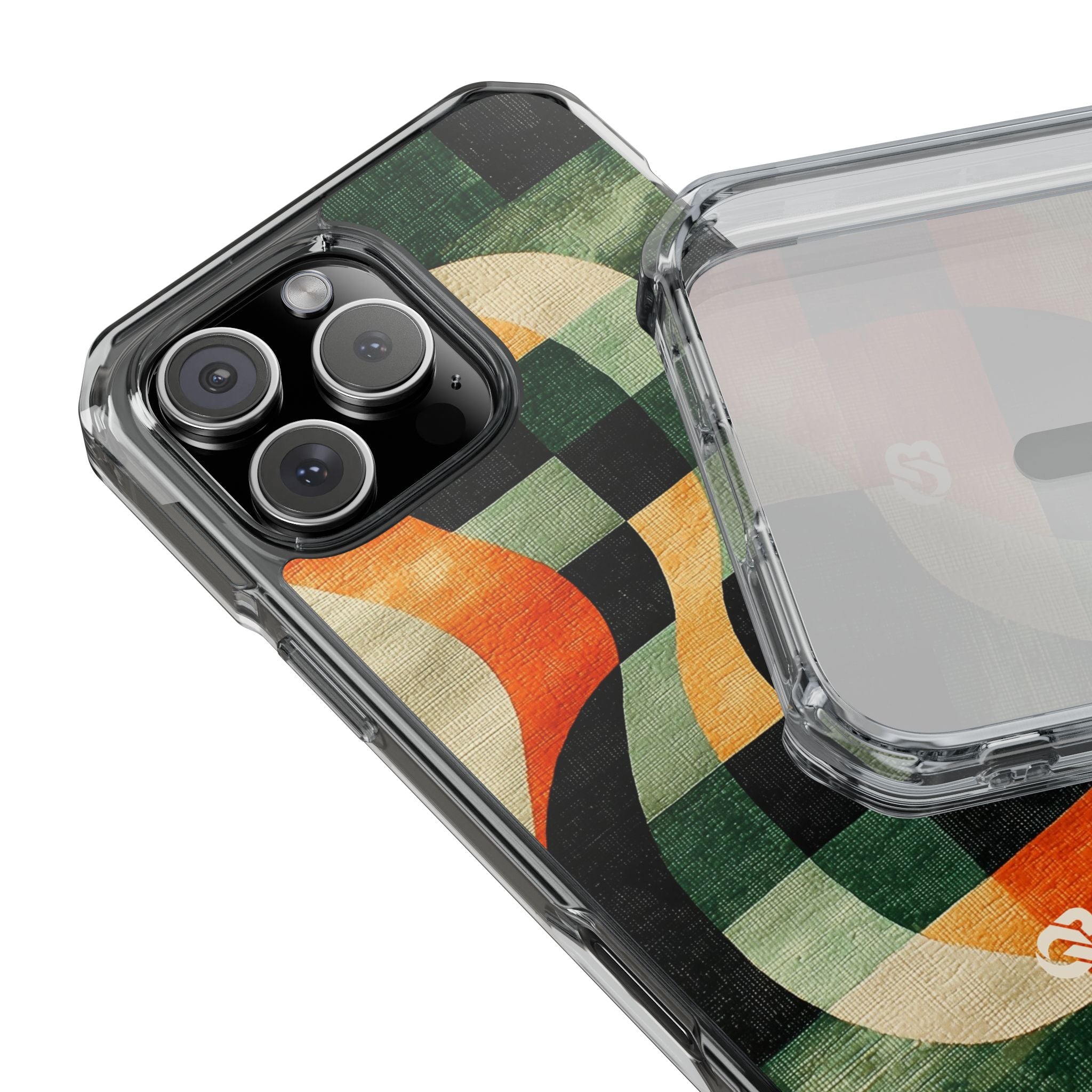 Burnt Orange Curve · Impact Handyhülle für iPhone · Magsafe