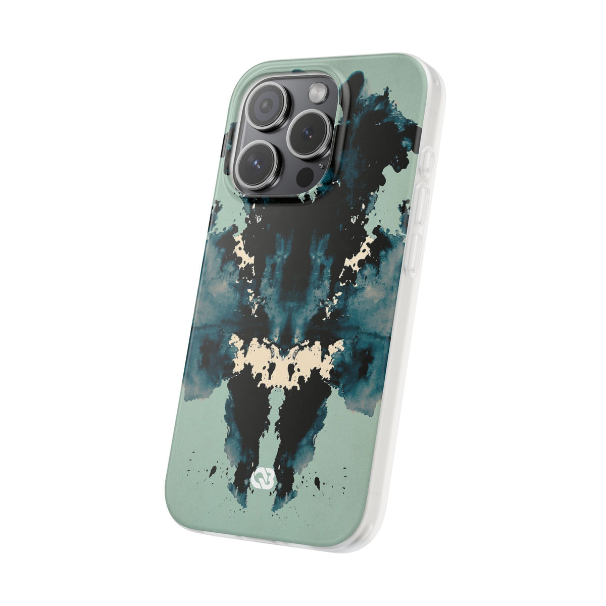 Rorschach Ink Void · Lite Phone Case for iPhone · Black