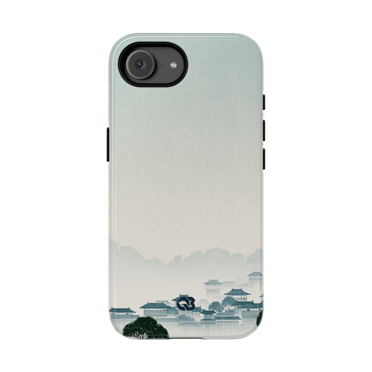 Misty Dynasty Horizon · Tough Phone Case for iPhone · Blue