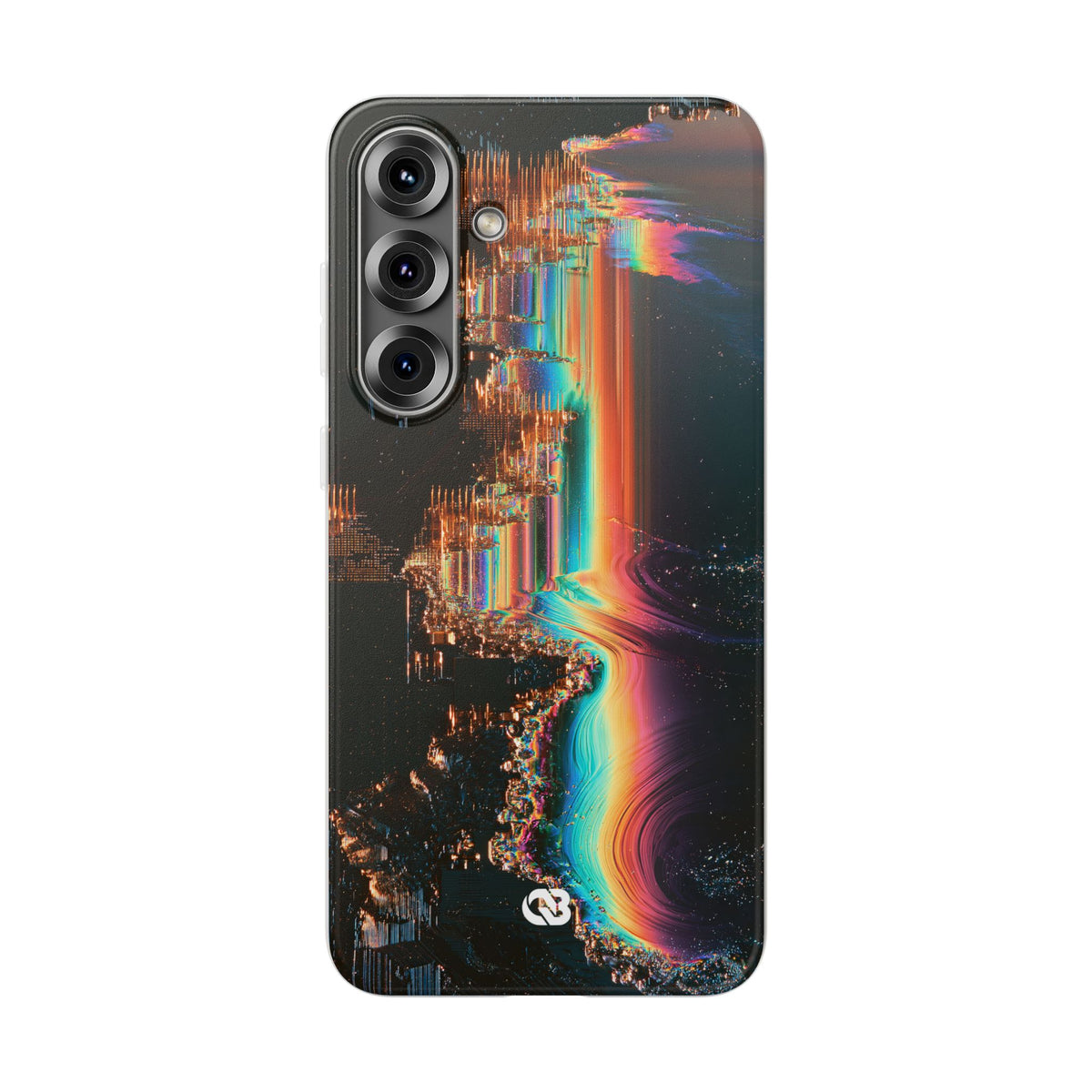 Prismatic Circuit · Lite Phone Case for Samsung · Black