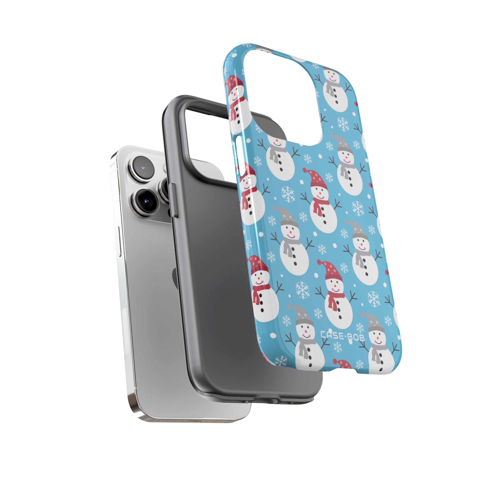 Snowman Parade iPhone 14 Pro Case - Tough