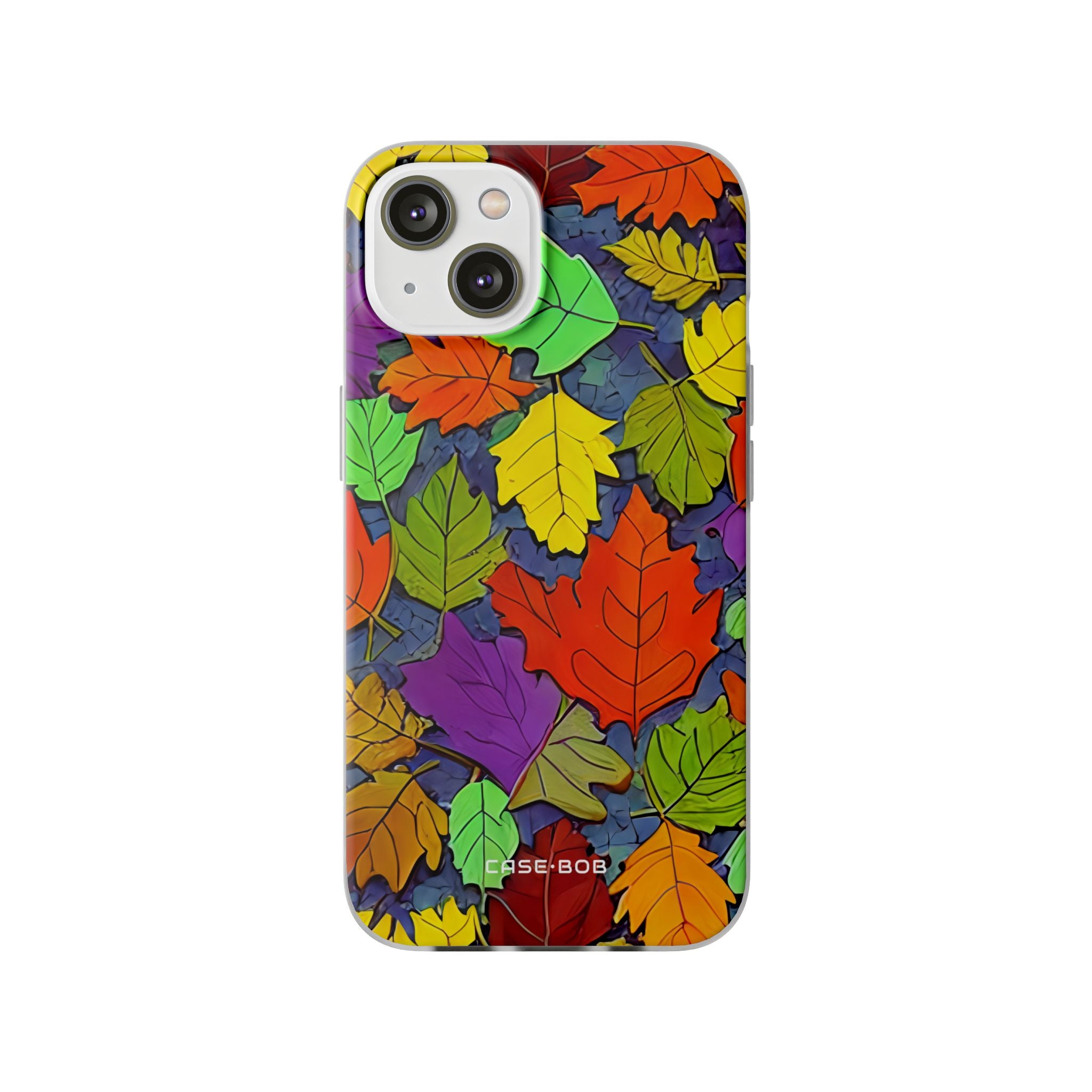 Vivid Leafburst iPhone 14 Case - Soft