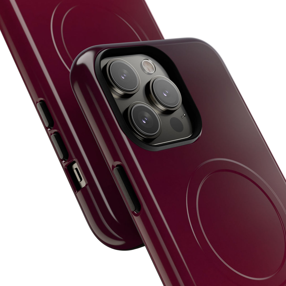 Red Tough 2.0 Magsafe Phone Case for iPhone - Deep Sangria Gradient